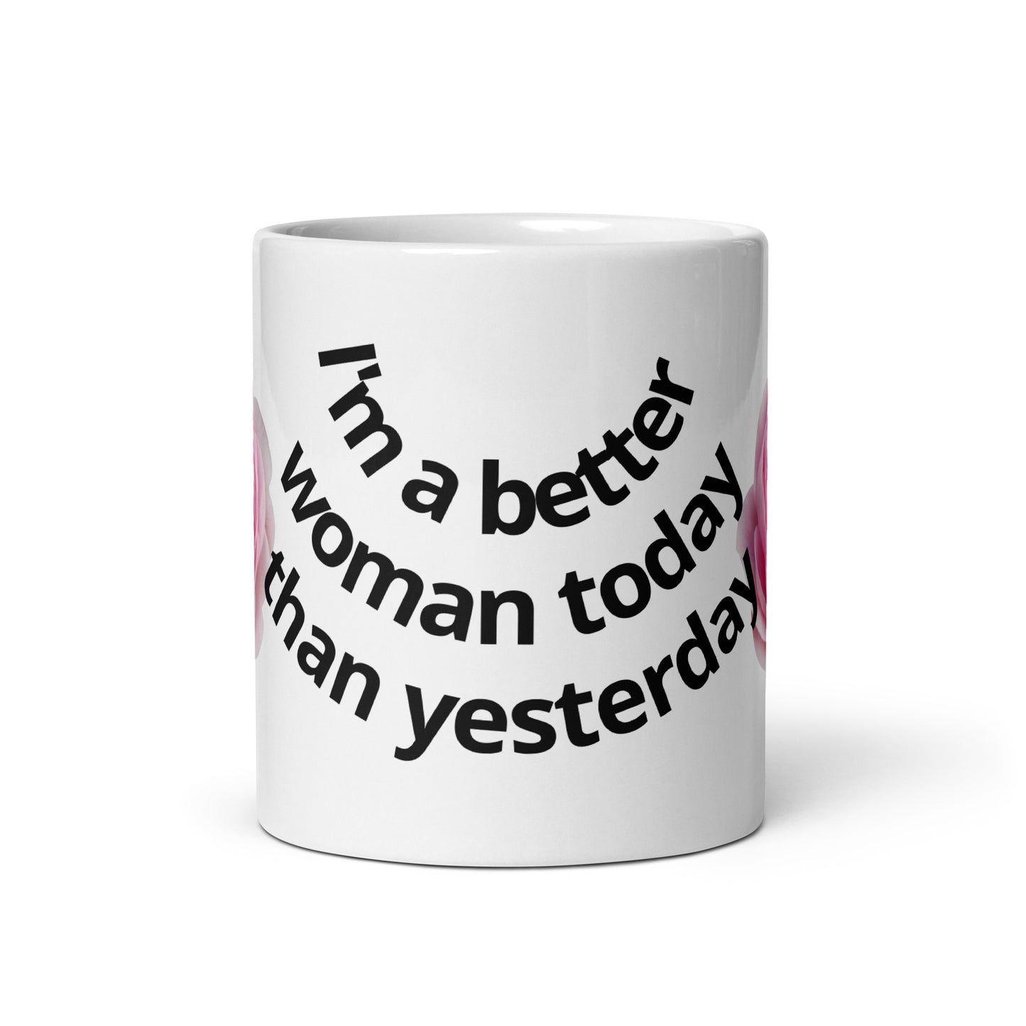 White Glossy Cup