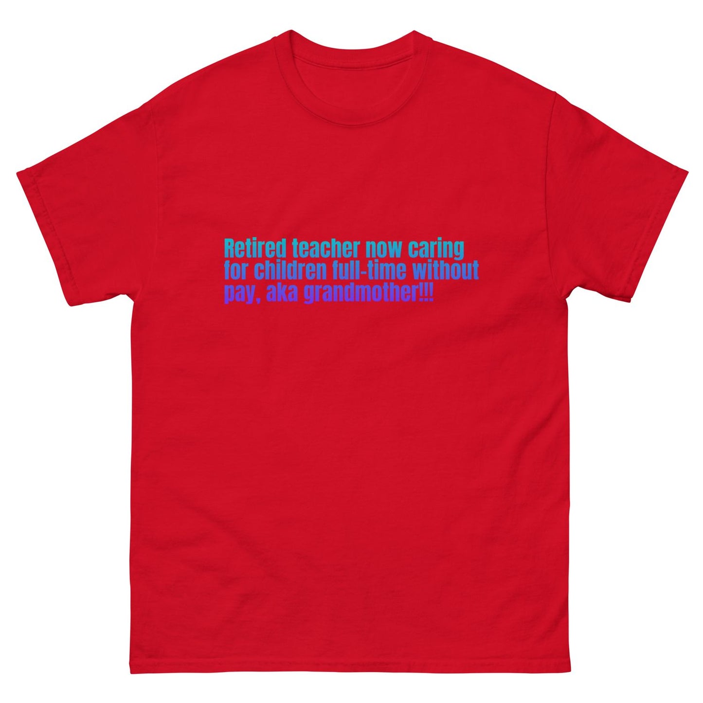 Black T-Shirt - Red - 2XL