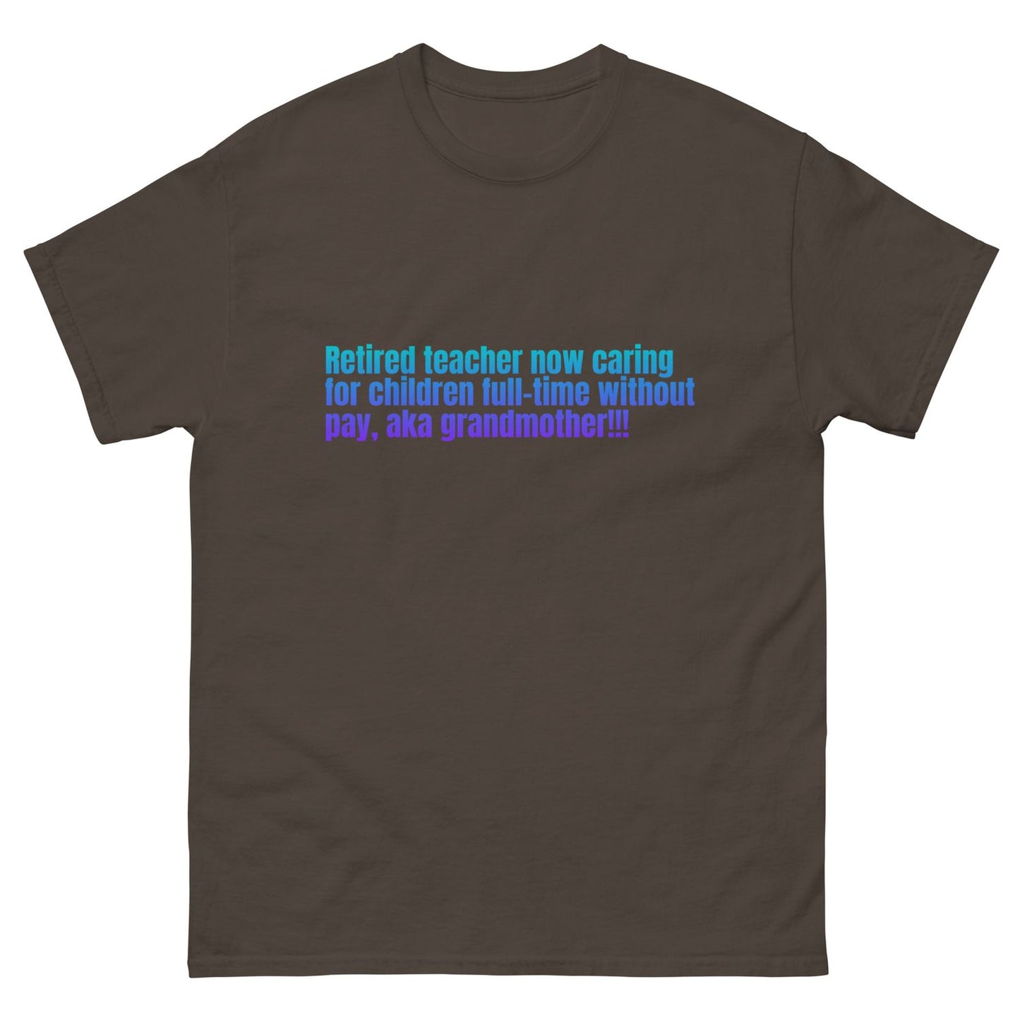 Black T-Shirt - Dark Chocolate - S