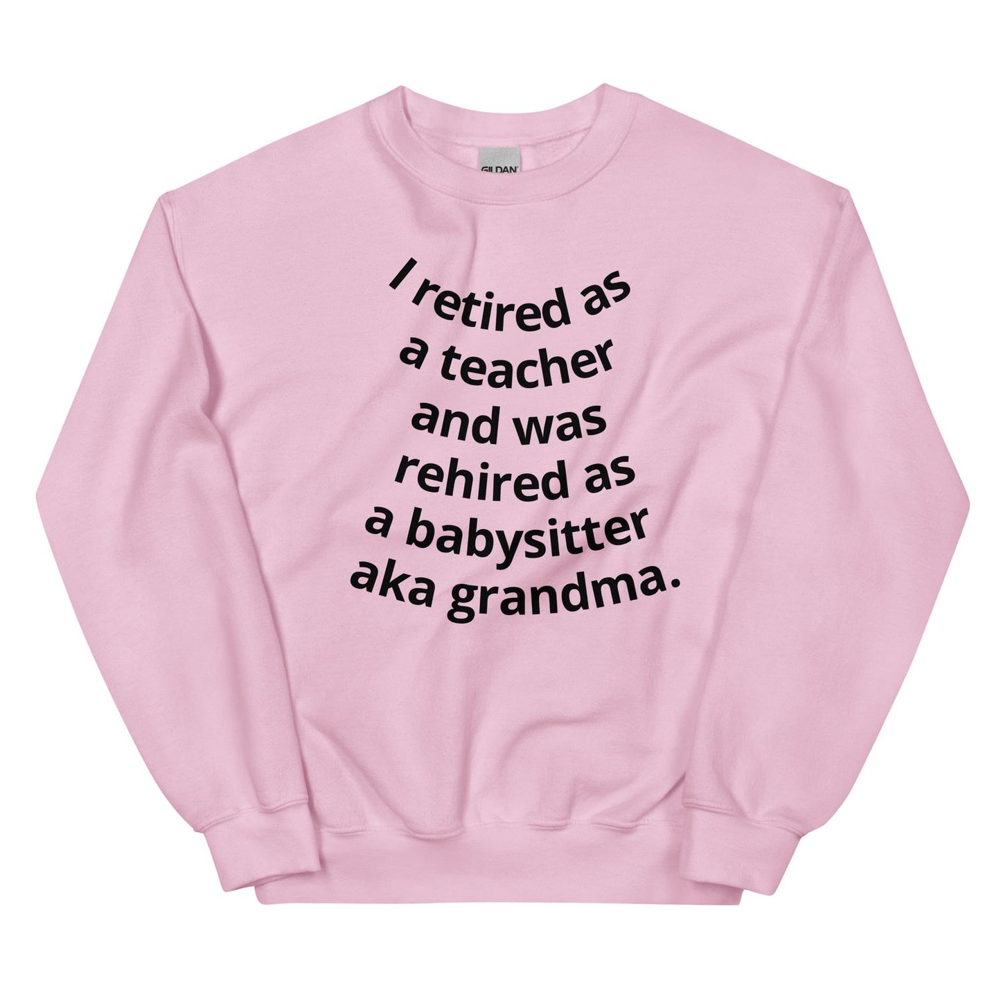 Pink Sweatshirt - Light Pink - 2XL