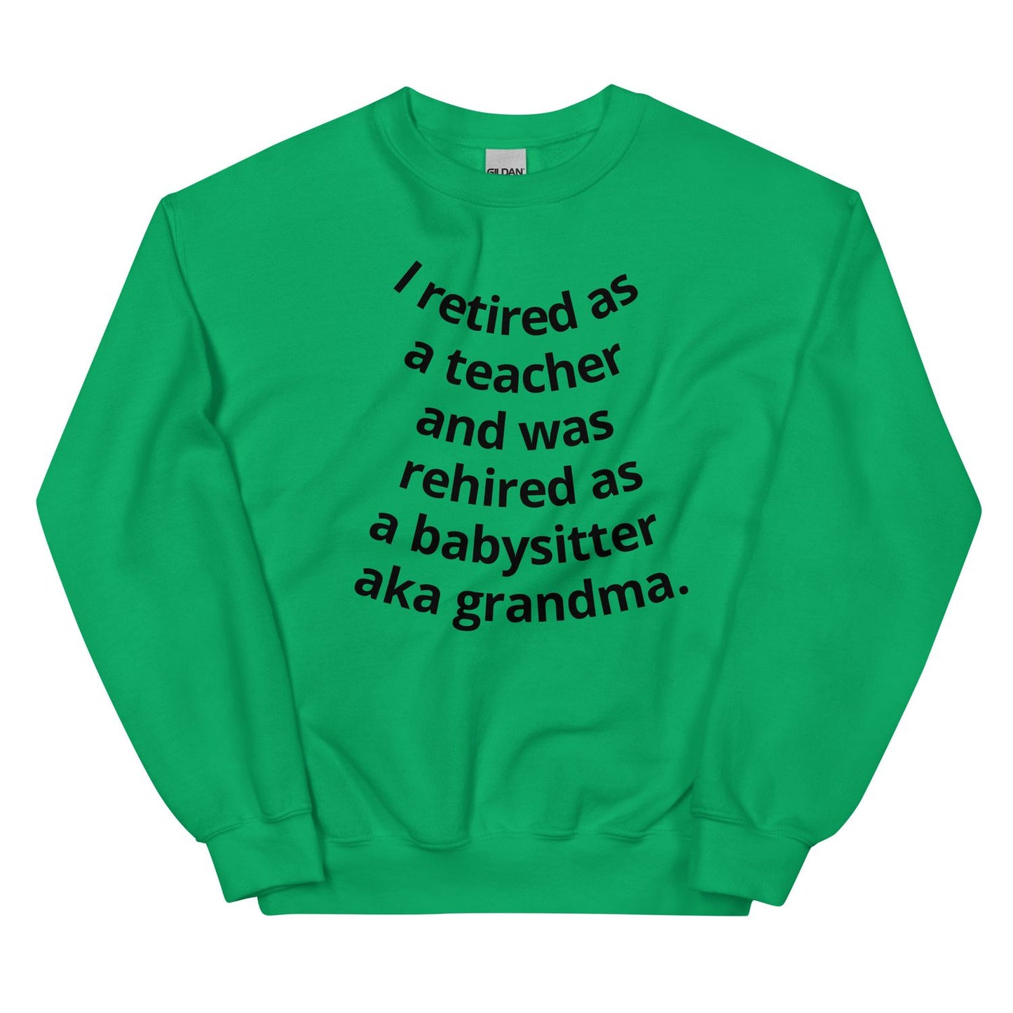 Pink Sweatshirt - Irish Green - 2XL