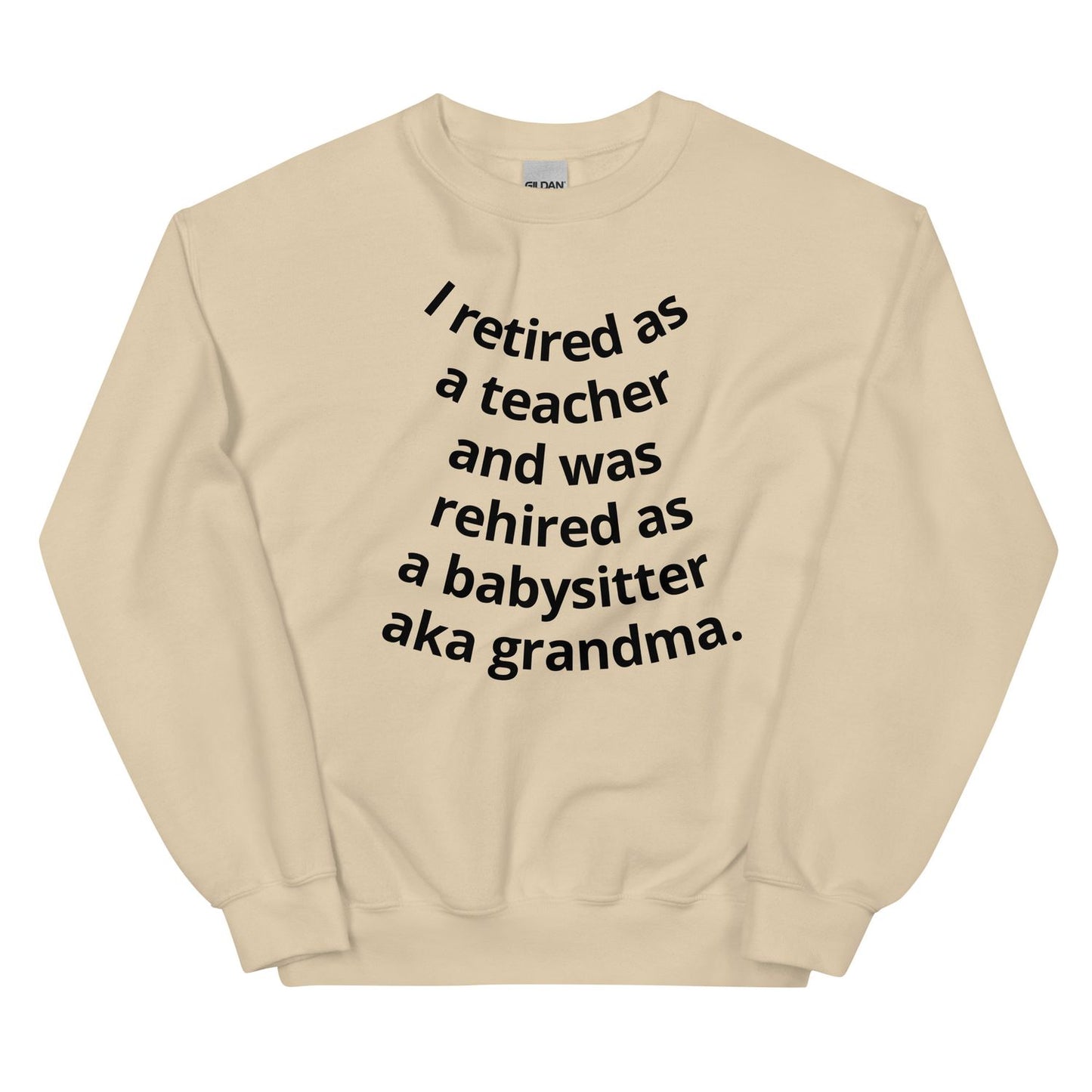 Pink Sweatshirt - Sand - M