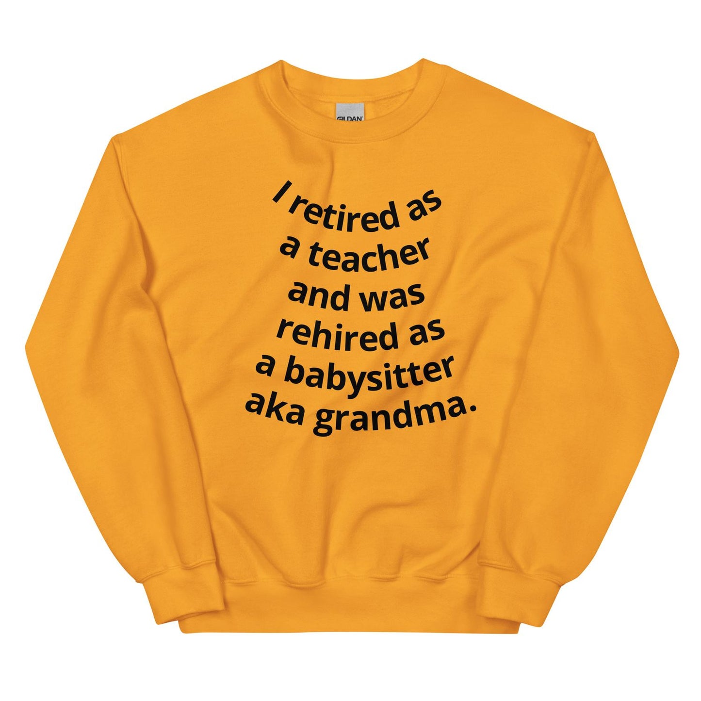 Pink Sweatshirt - Gold - 3XL