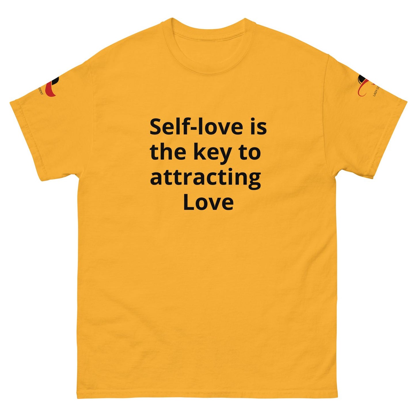 Sky Blue T-Shirt - Gold - XL