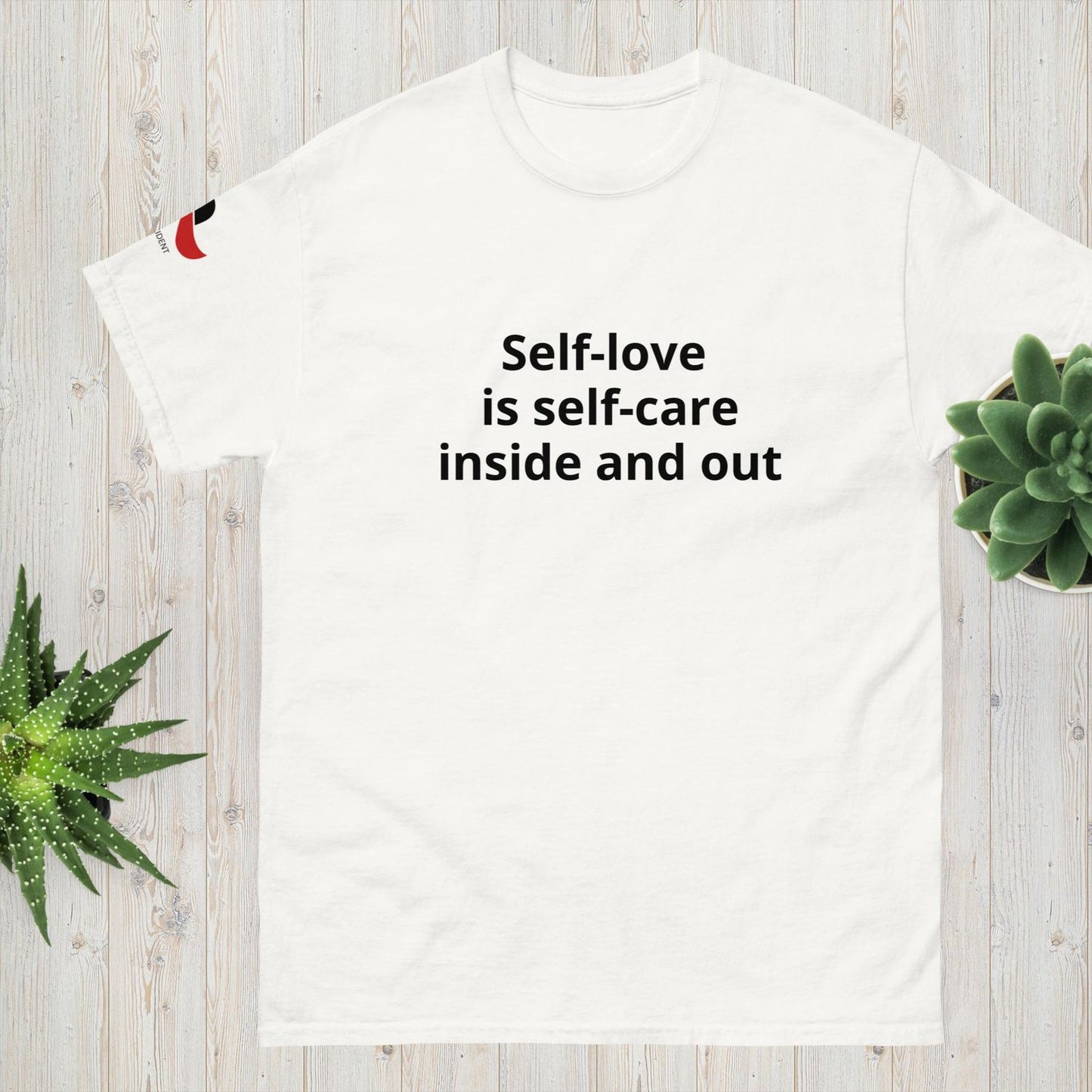 Gold T-Shirt - White - S