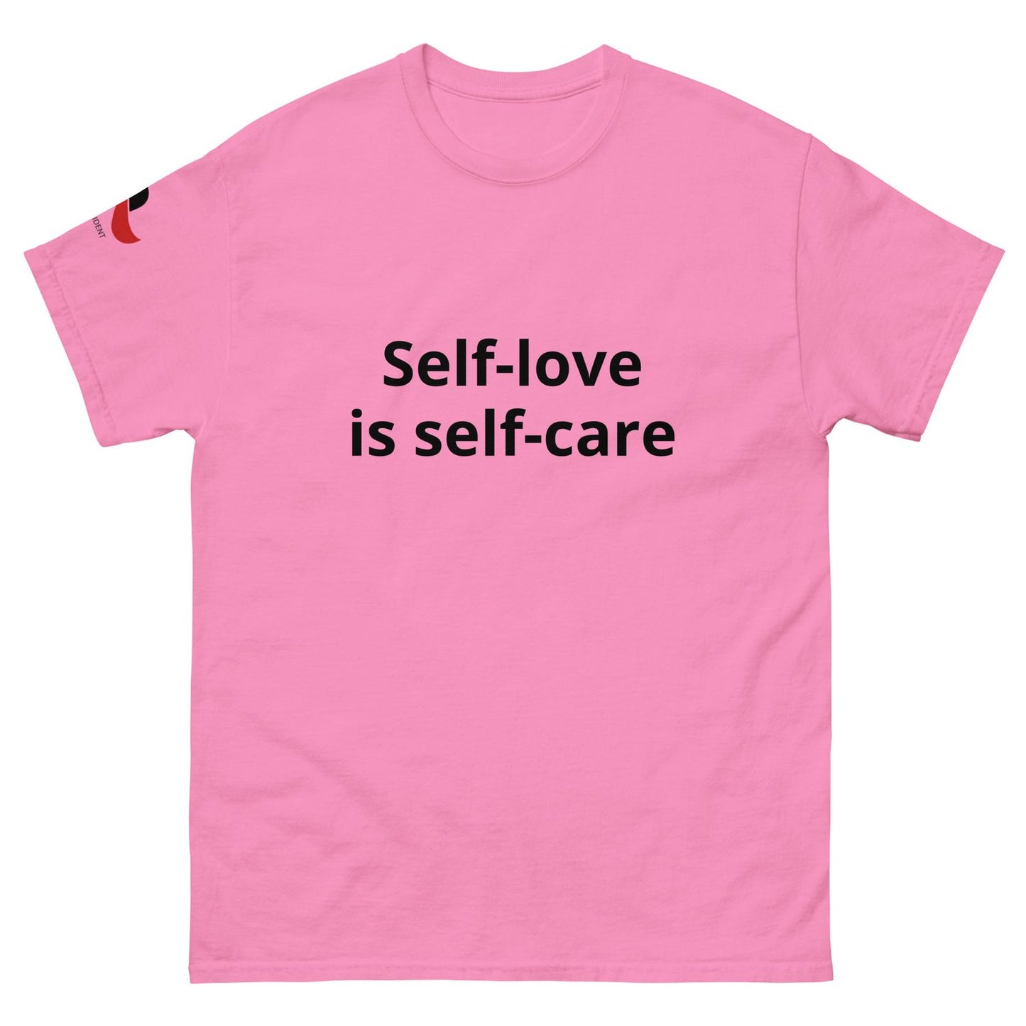 White T-Shirt - XL - Dark Pink