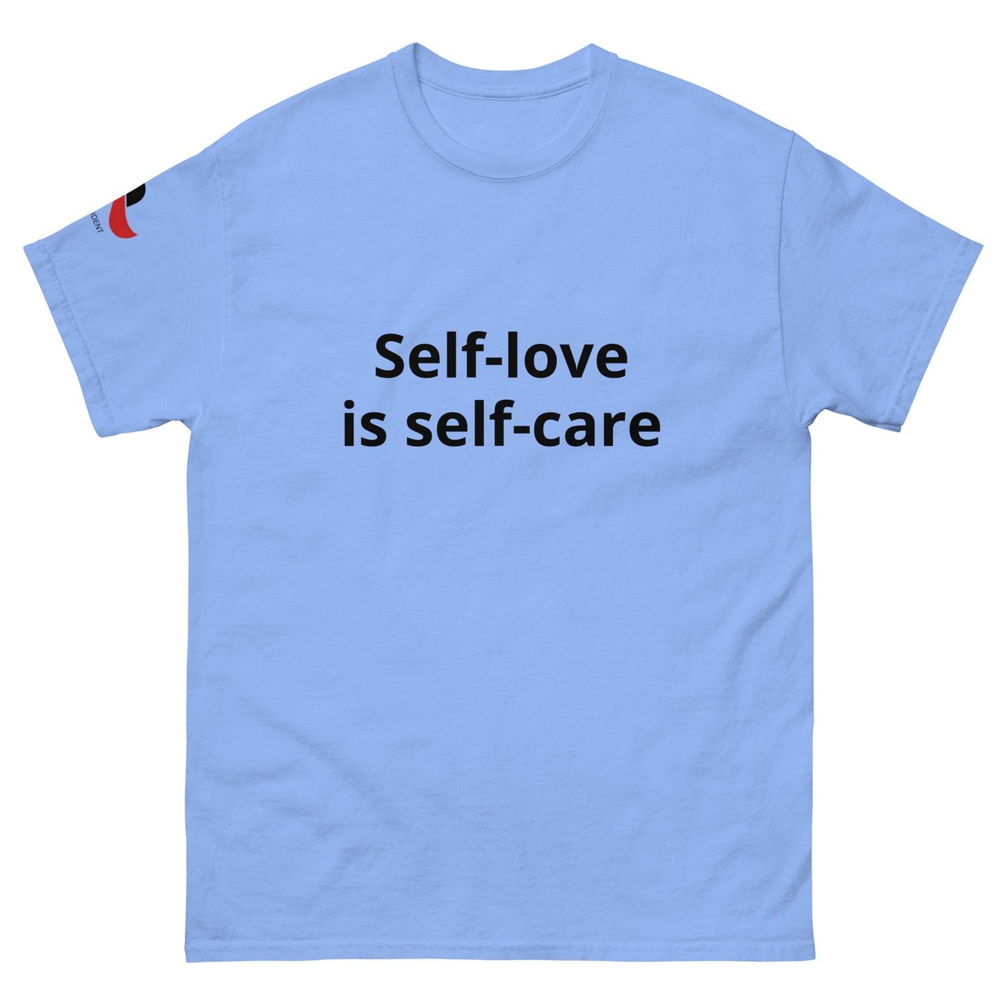 White T-Shirt - Carolina Blue - 3XL