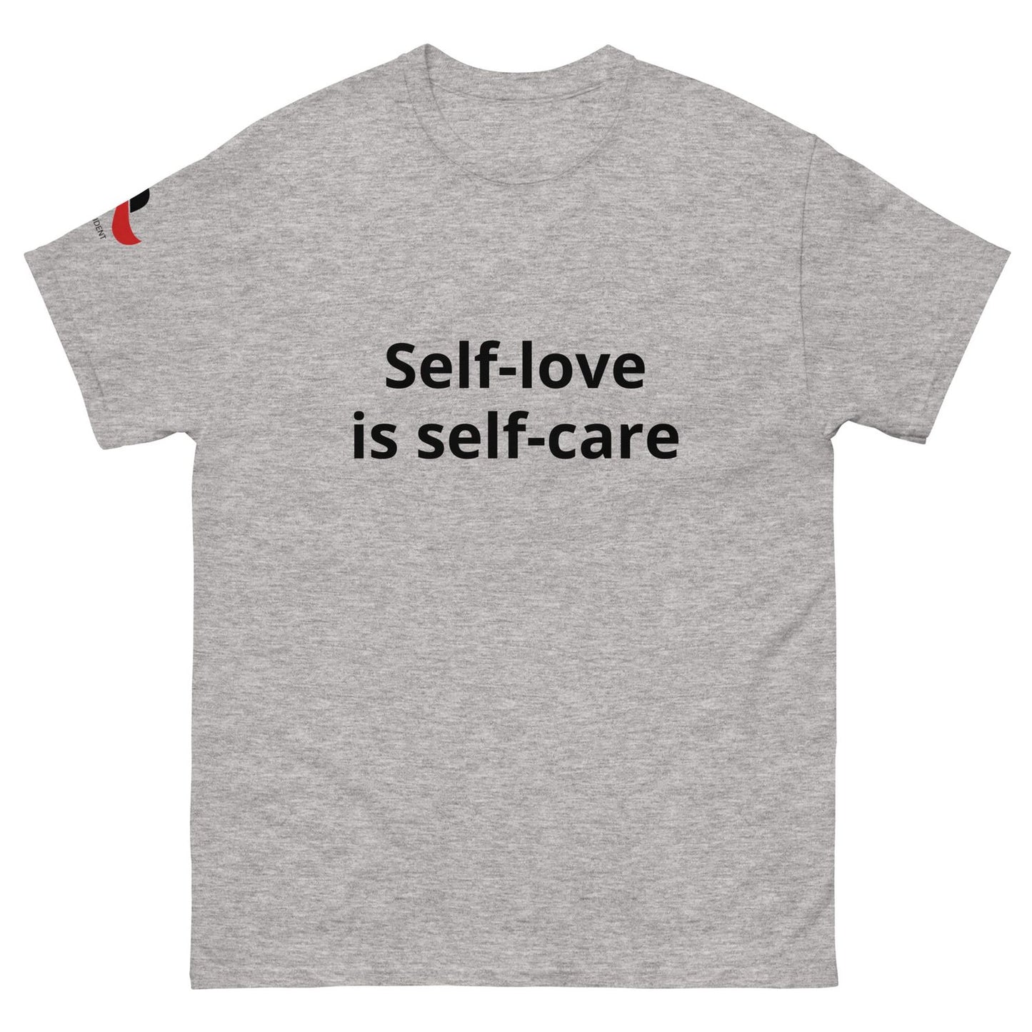 White T-Shirt - Sport Grey - M