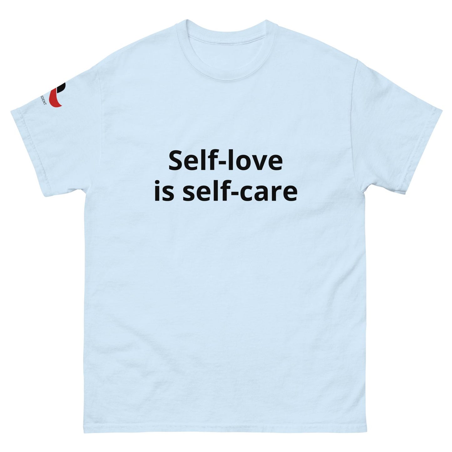 White T-Shirt - Light Blue - 2XL