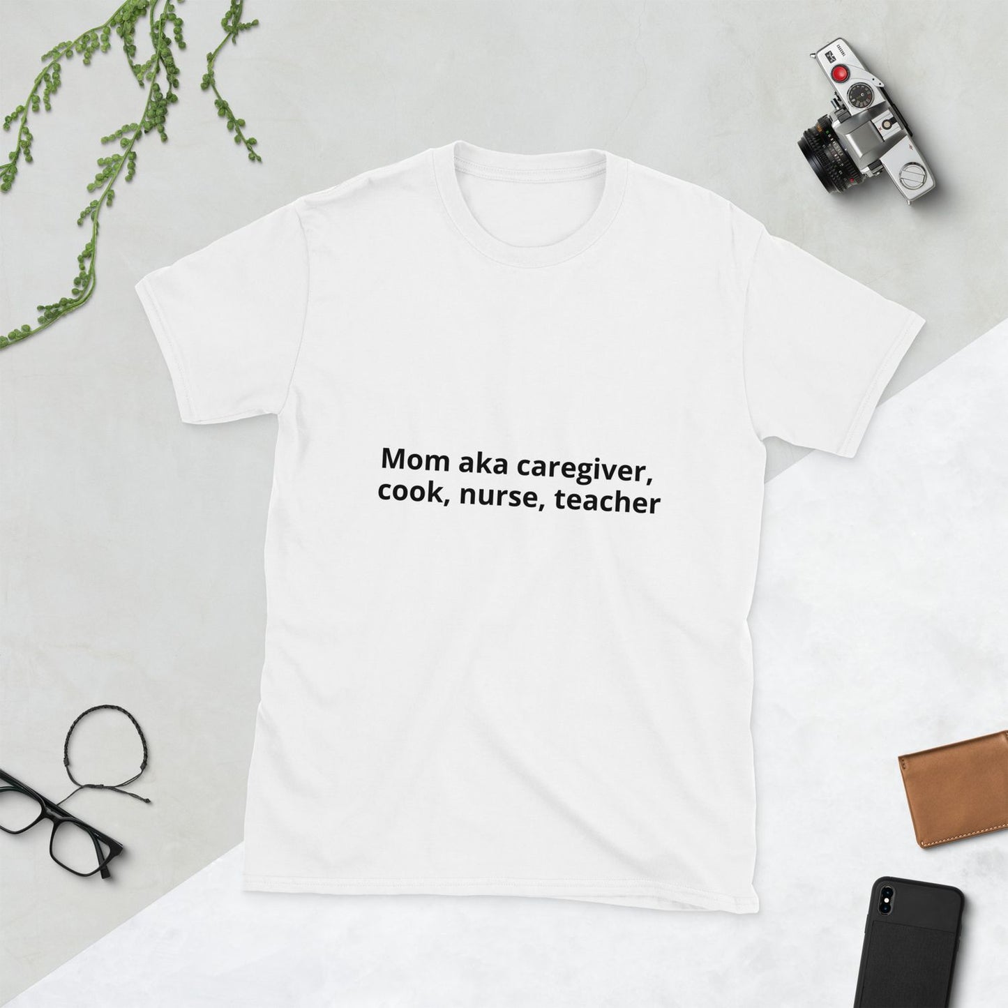 Sports Grey Unisex T-Shirt - White - S