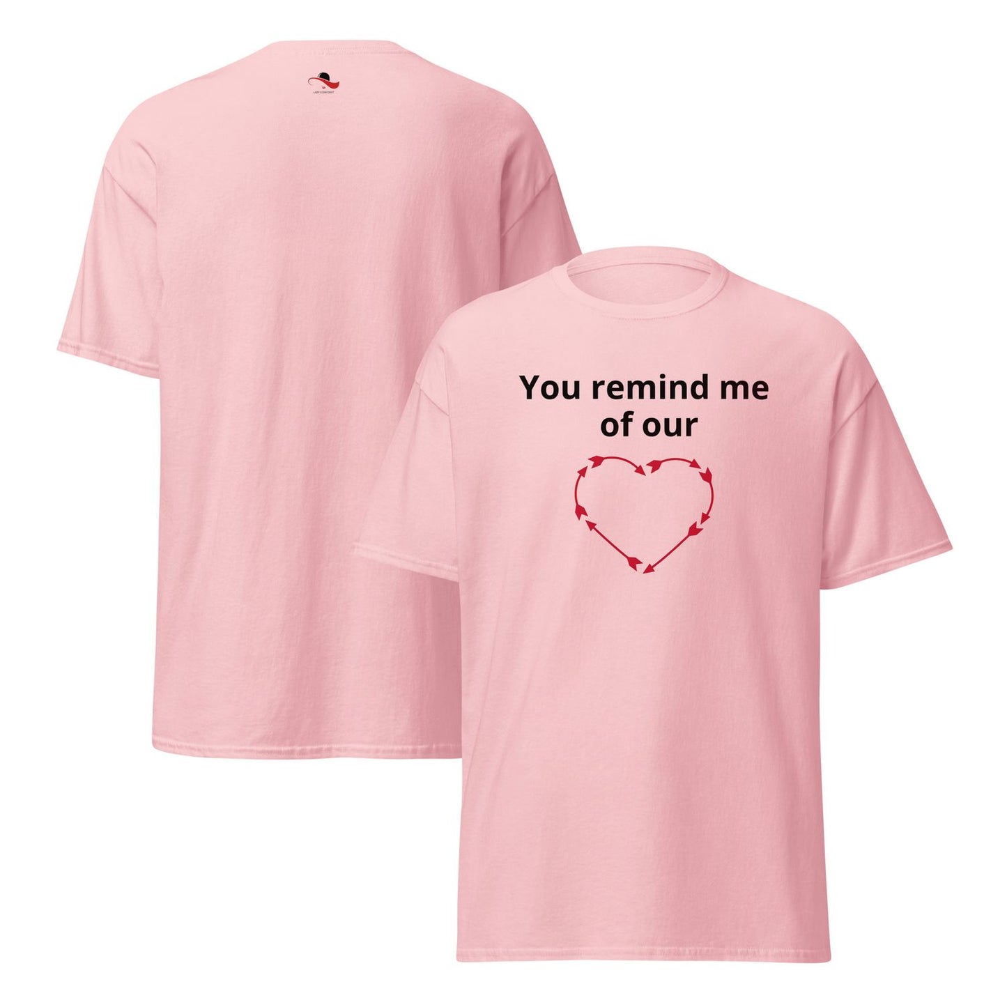 Dark Pink T-Shirt - Light Pink - 4XL