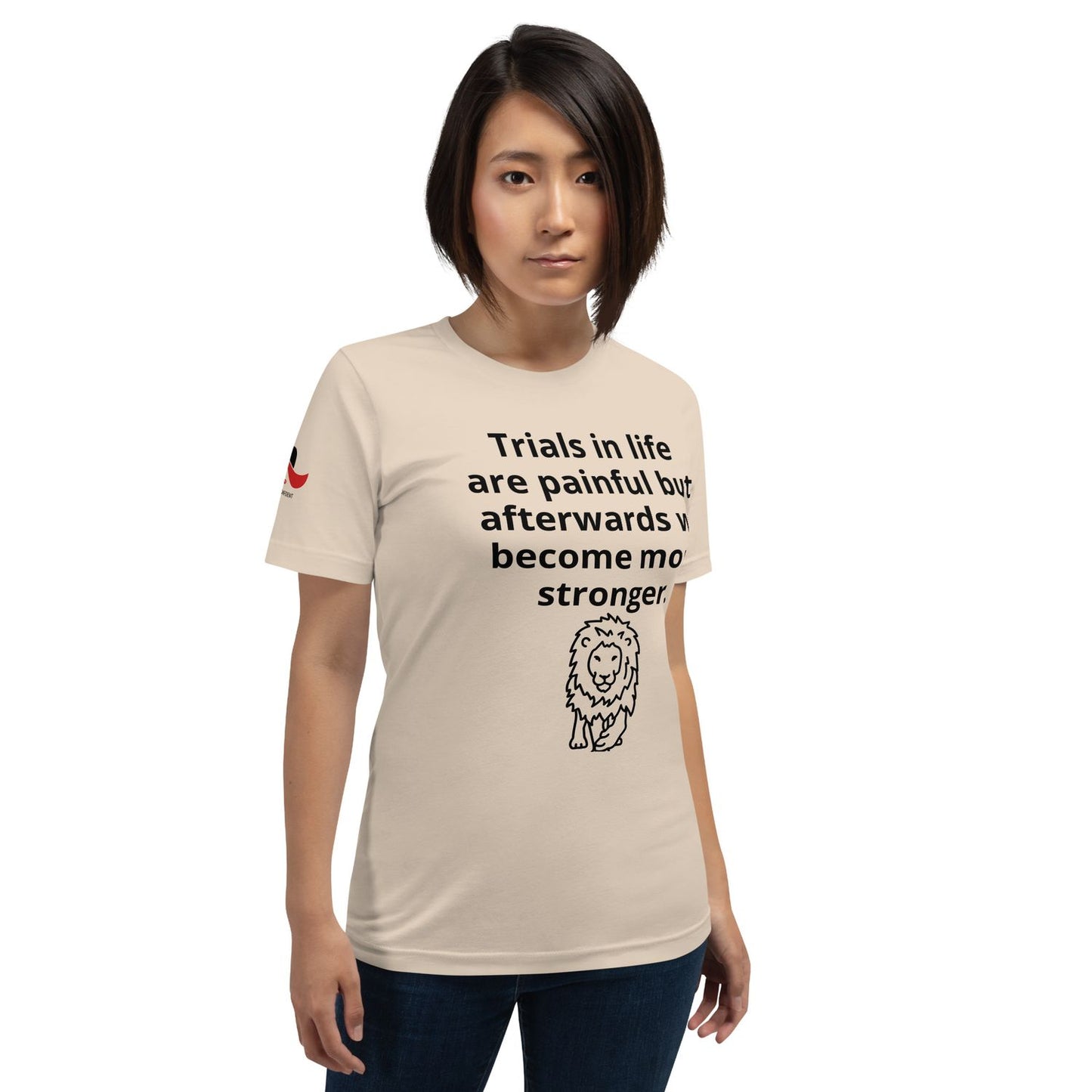 White T-Shirt - Soft Cream - 2XL