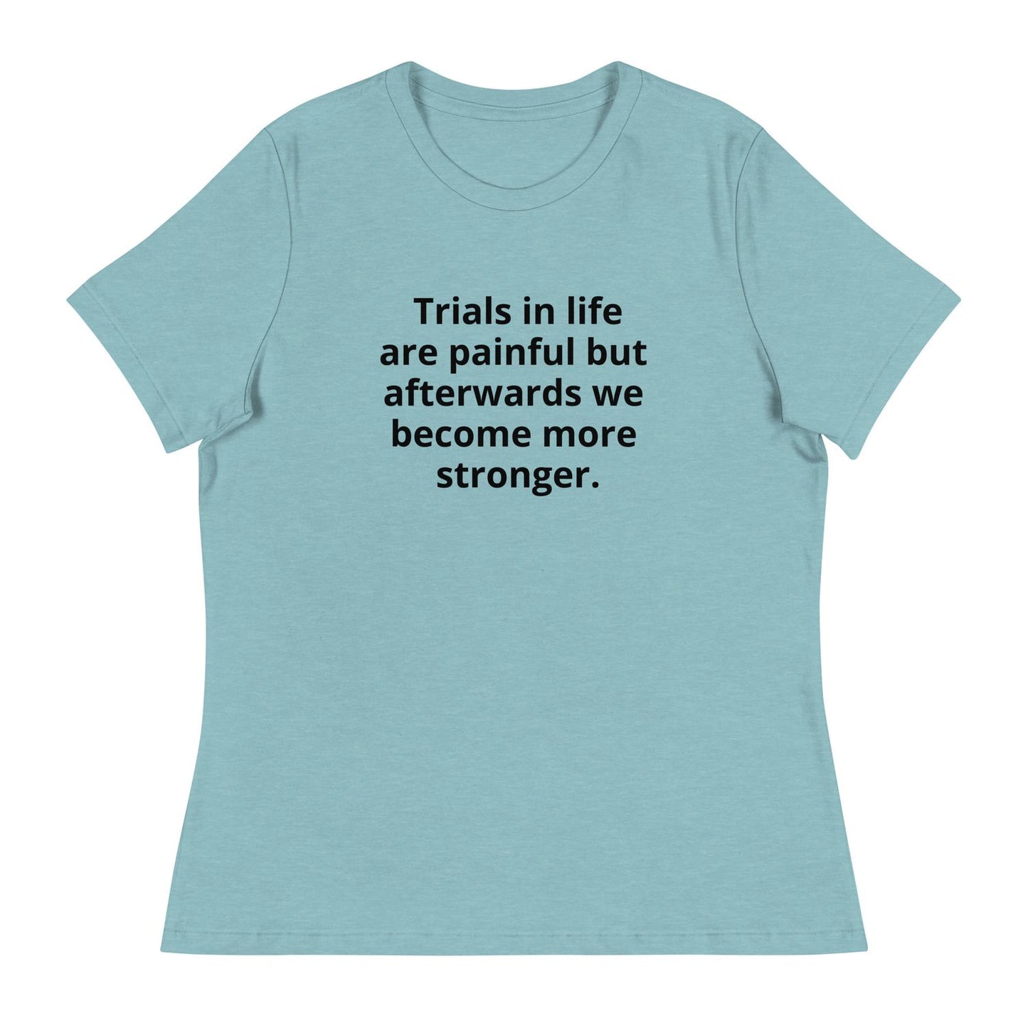 Blue T-Shirt - Heather Blue Lagoon - 2XL