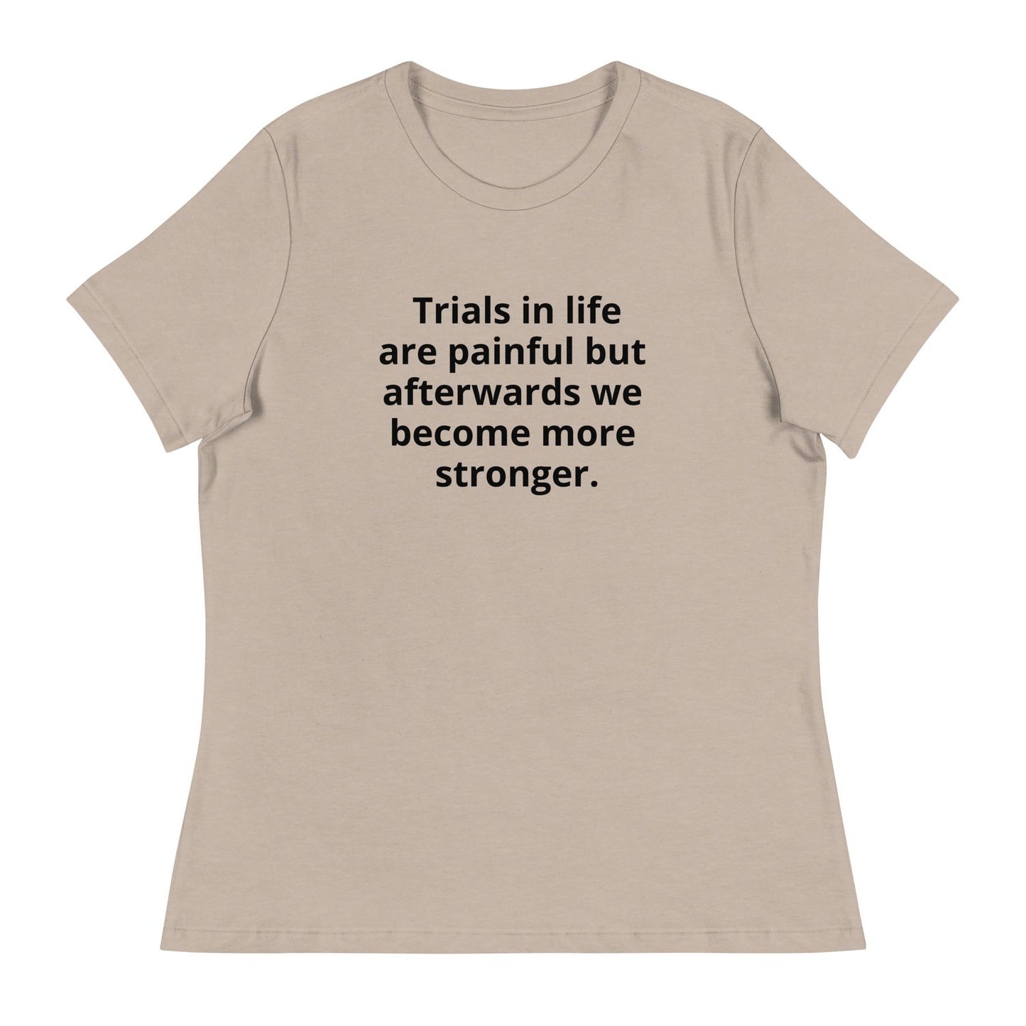 Blue T-Shirt - Heather Stone - M