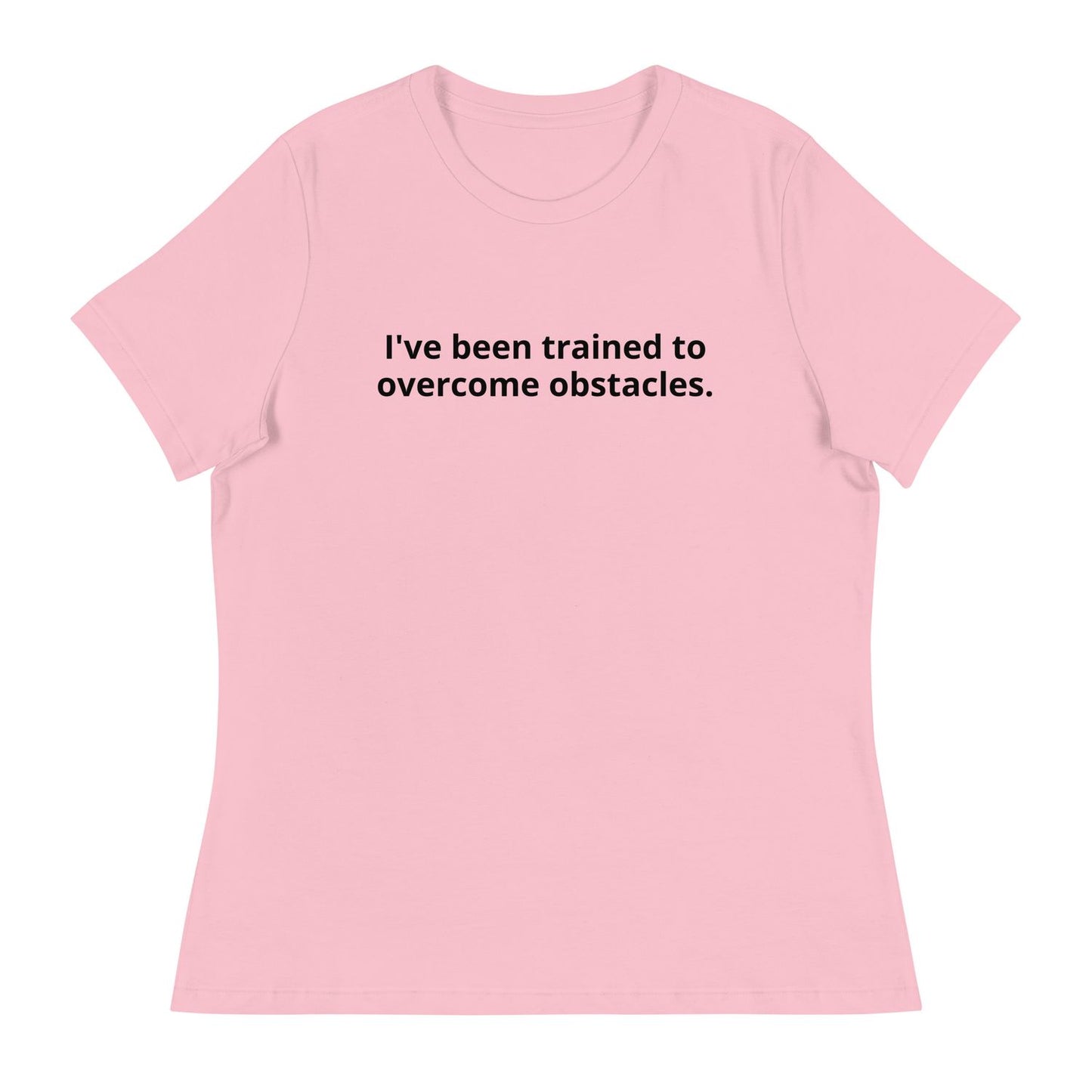 White T-Shirt - Pink - 3XL