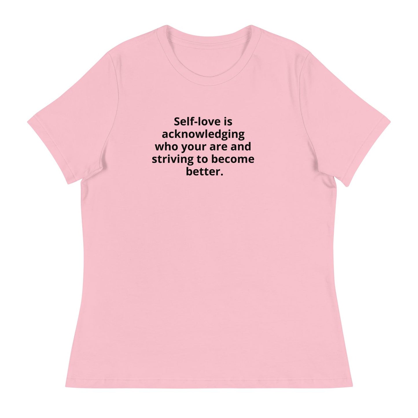 White T-Shirt - Pink - 3XL