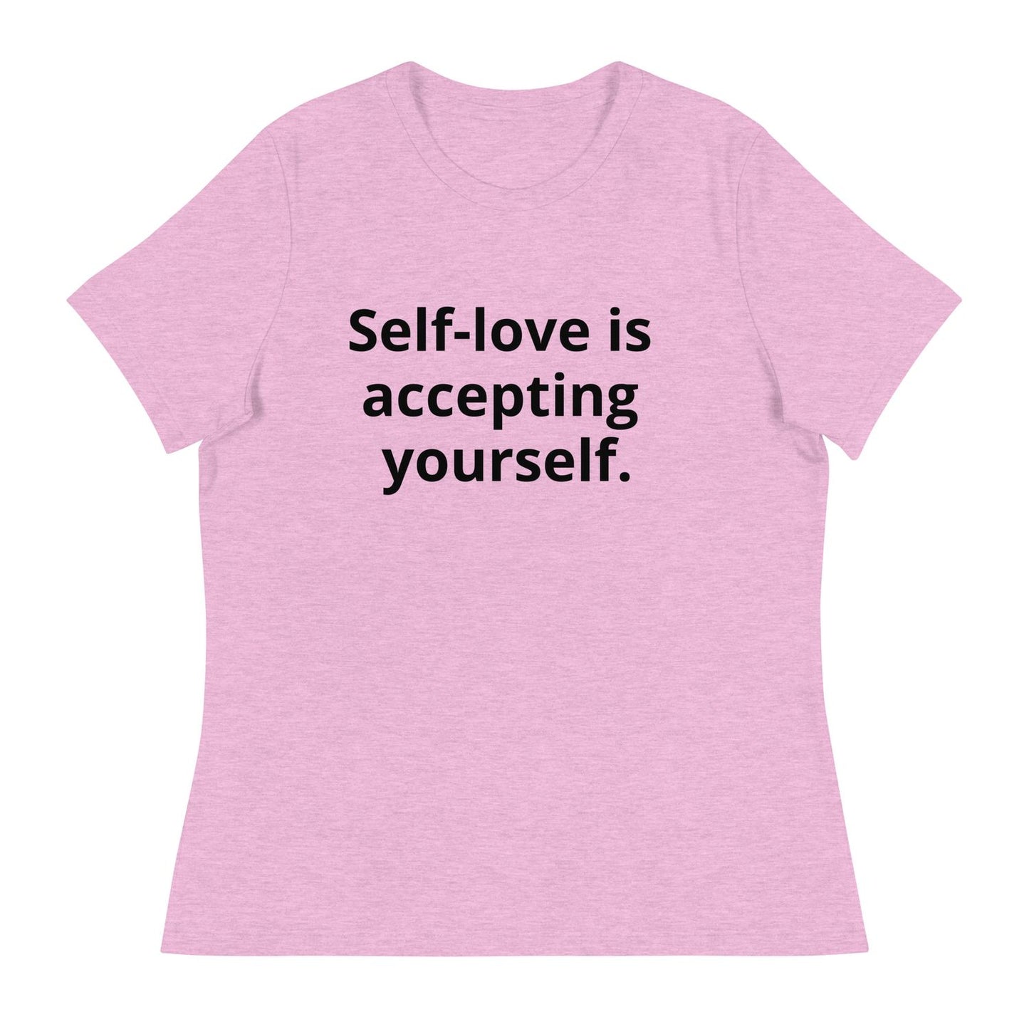 Women's Blue T-Shirt - Heather Prism Lilac - 3XL