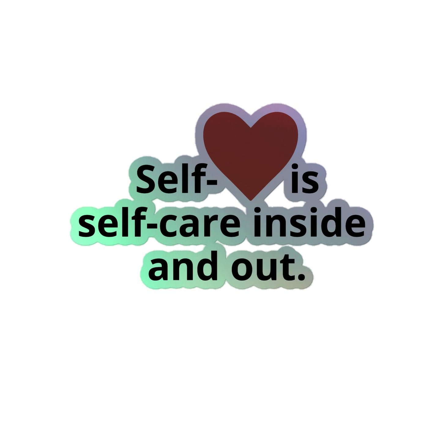 Holographic stickers - 5.5x5.5