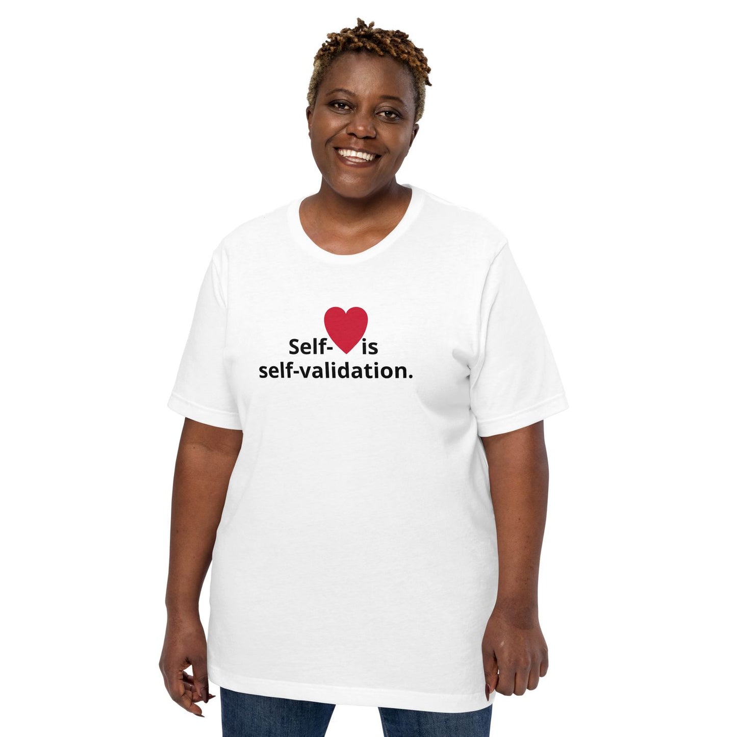 Gray T-Shirt - White - L