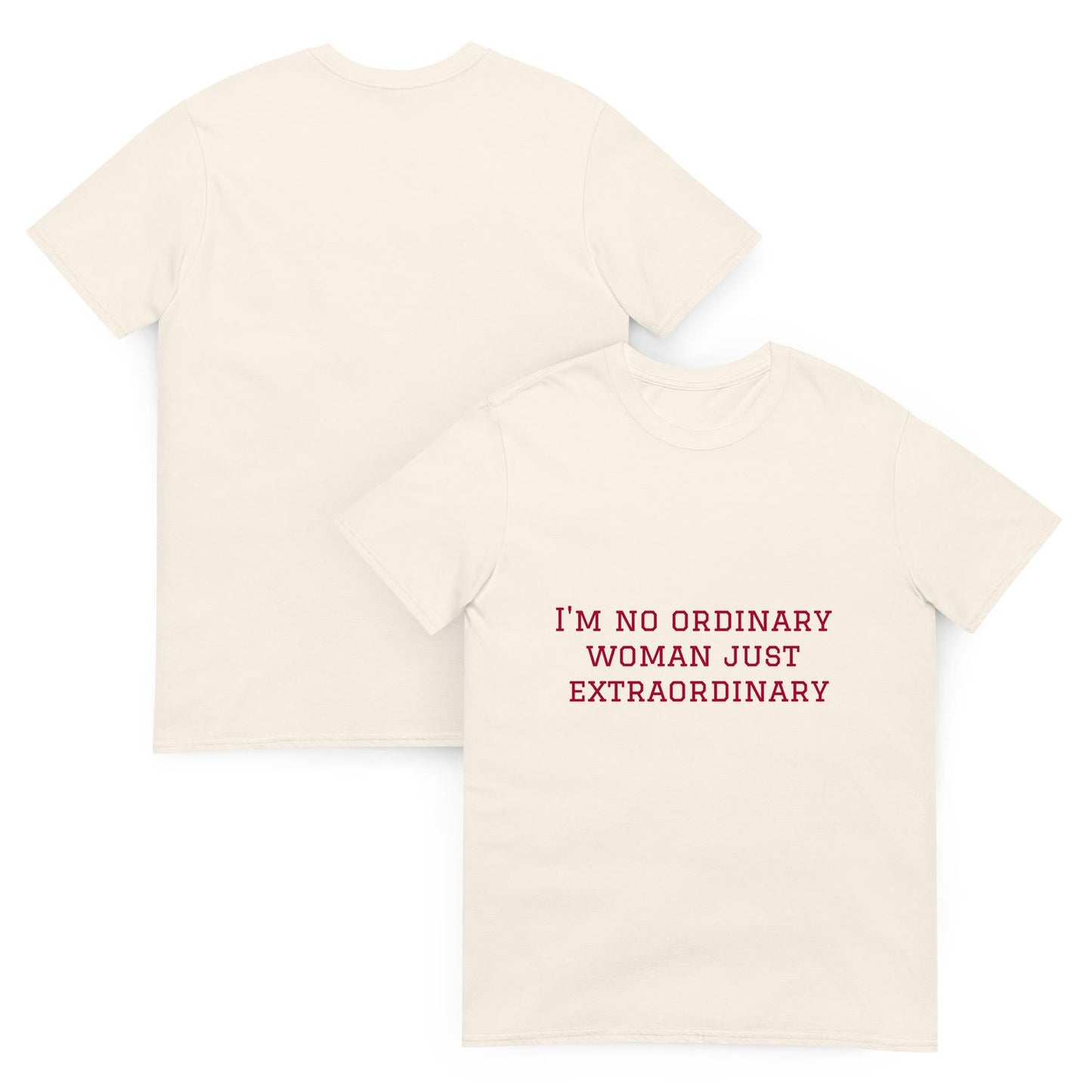 Yellow Short-Sleeve T-Shirt - Natural - S