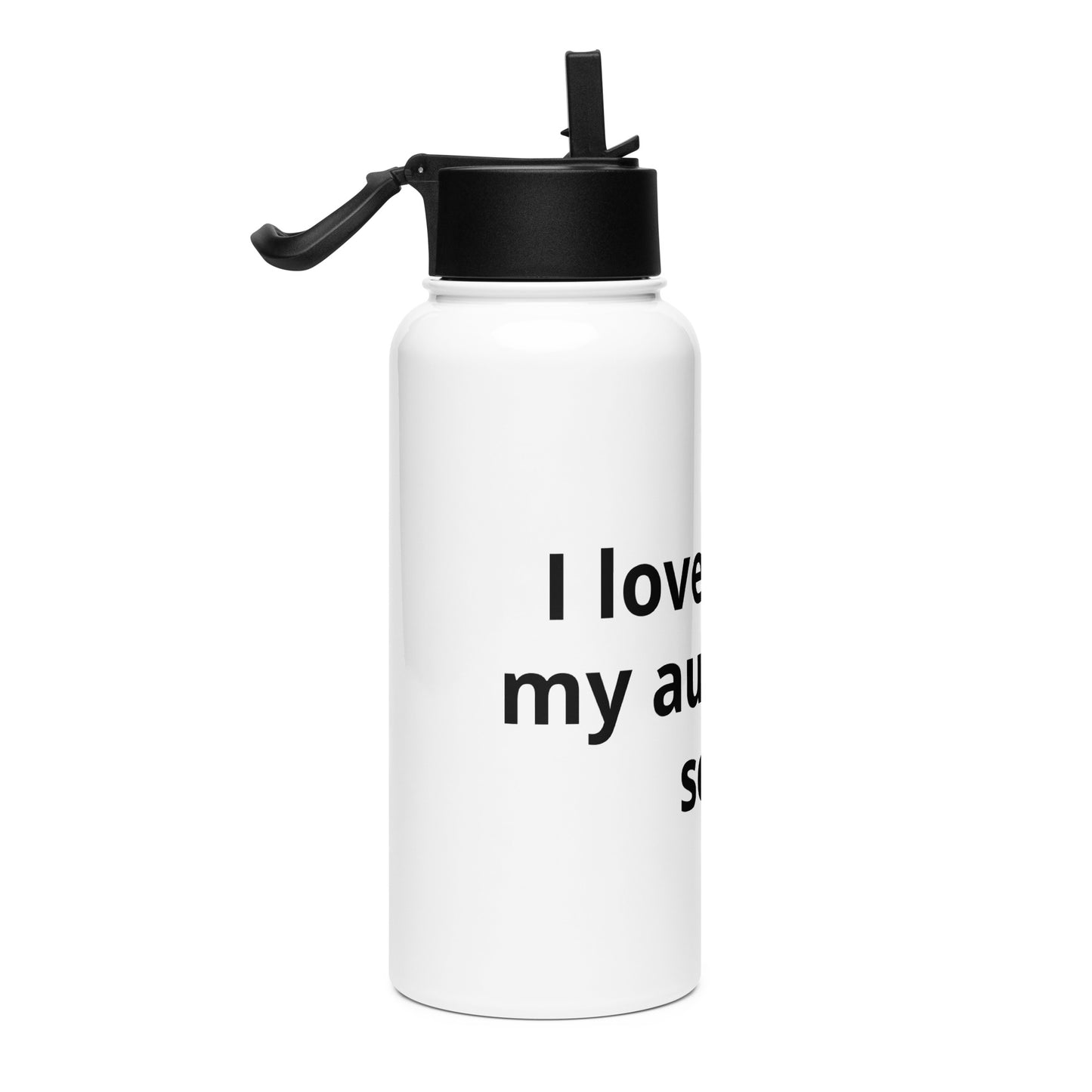 White Stainless-steel Water Bottle