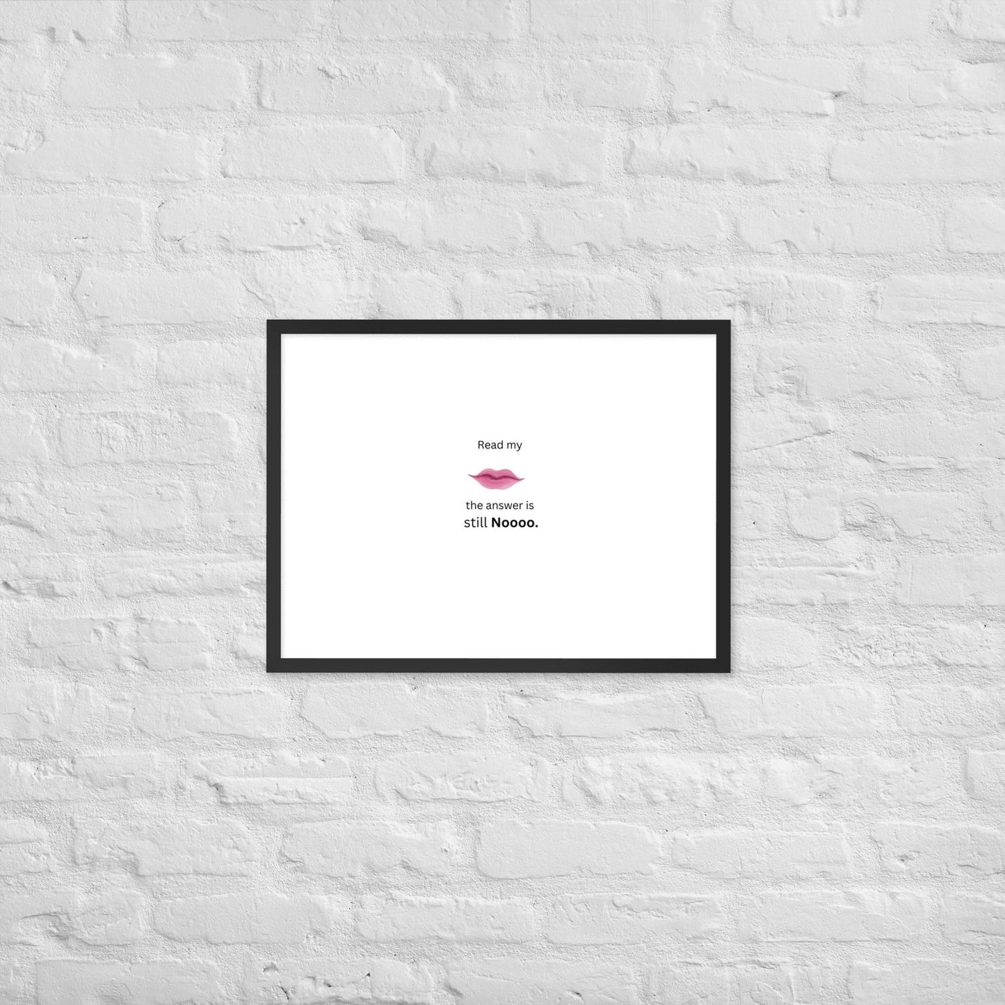 Black Framed Poster - 18×24