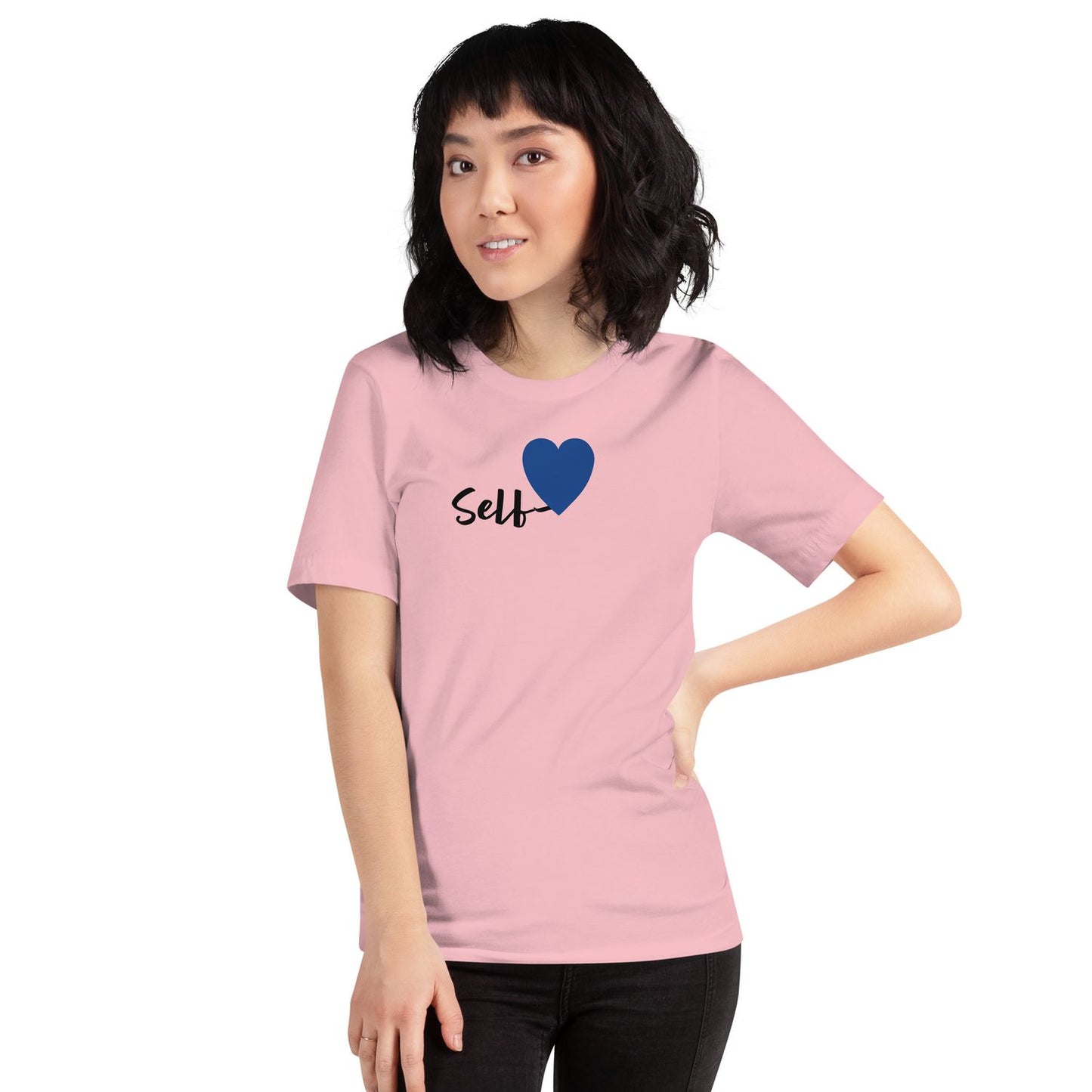 Yellow Unisex T-Shirt - Pink - L