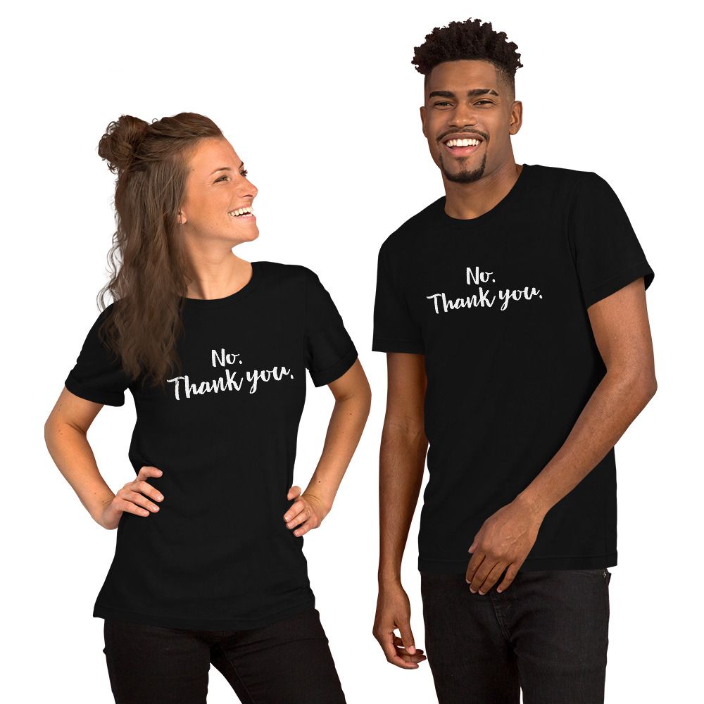 Black Unisex T-Shirt