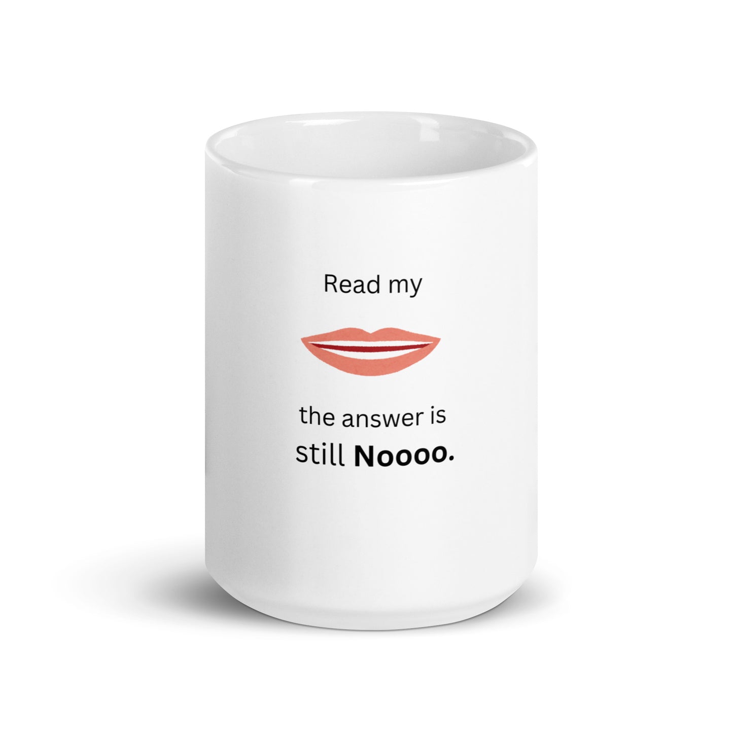 White Glossy Coffee Cup