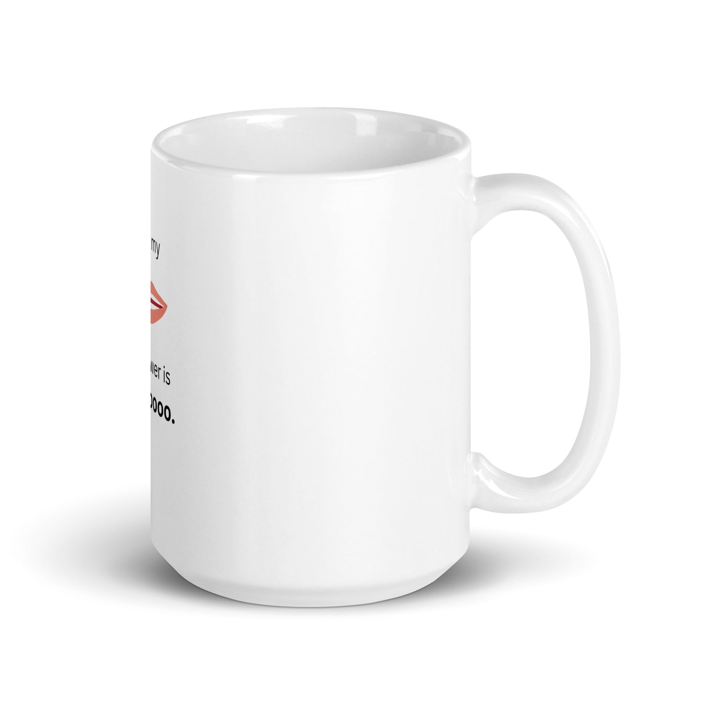 White Glossy Coffee Cup
