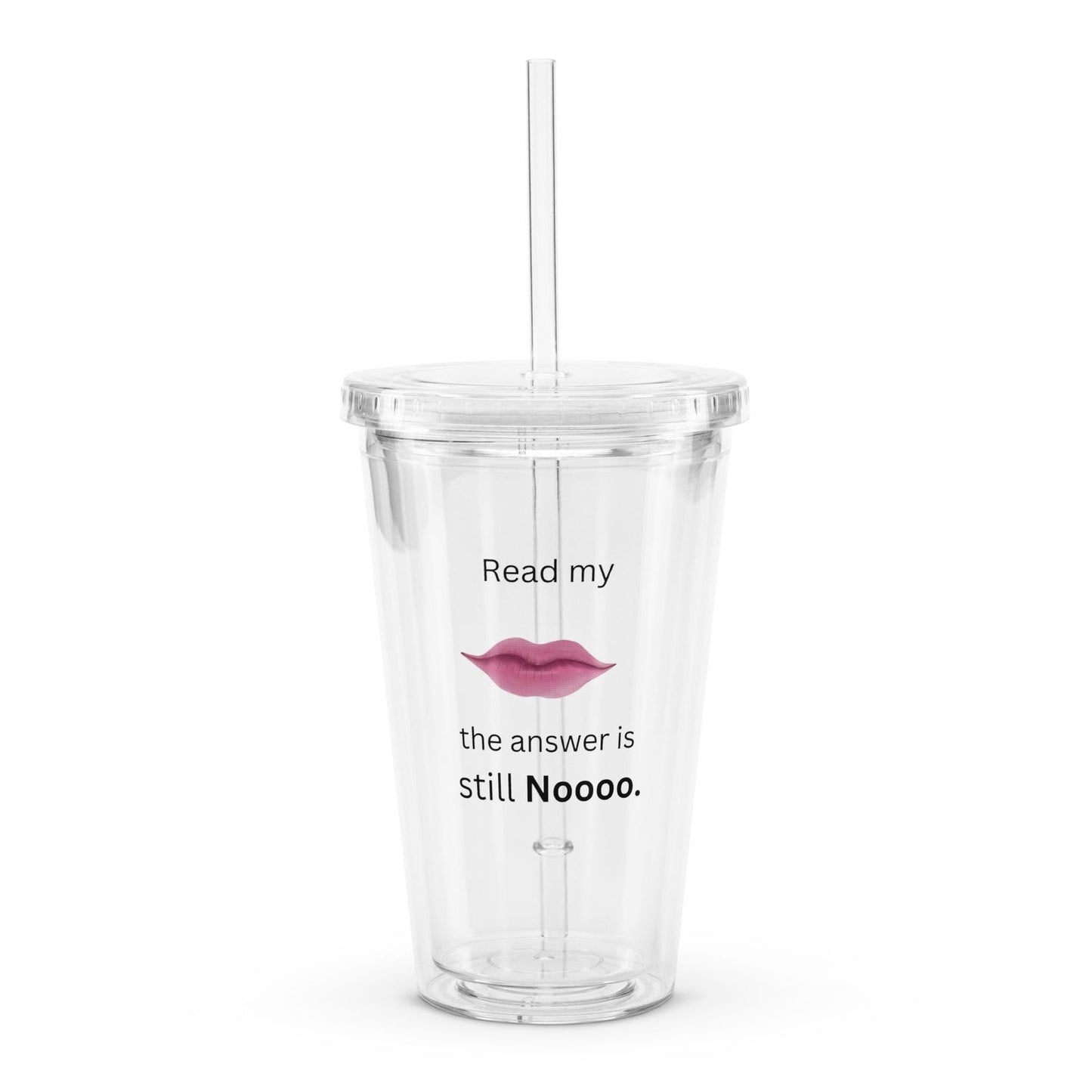 Clear Plastic Tumbler