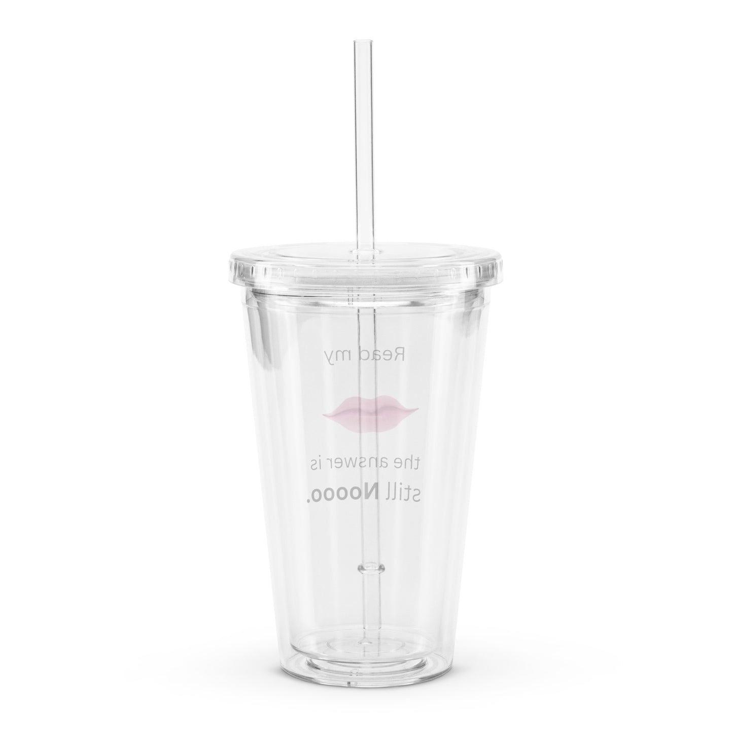 Clear Plastic Tumbler