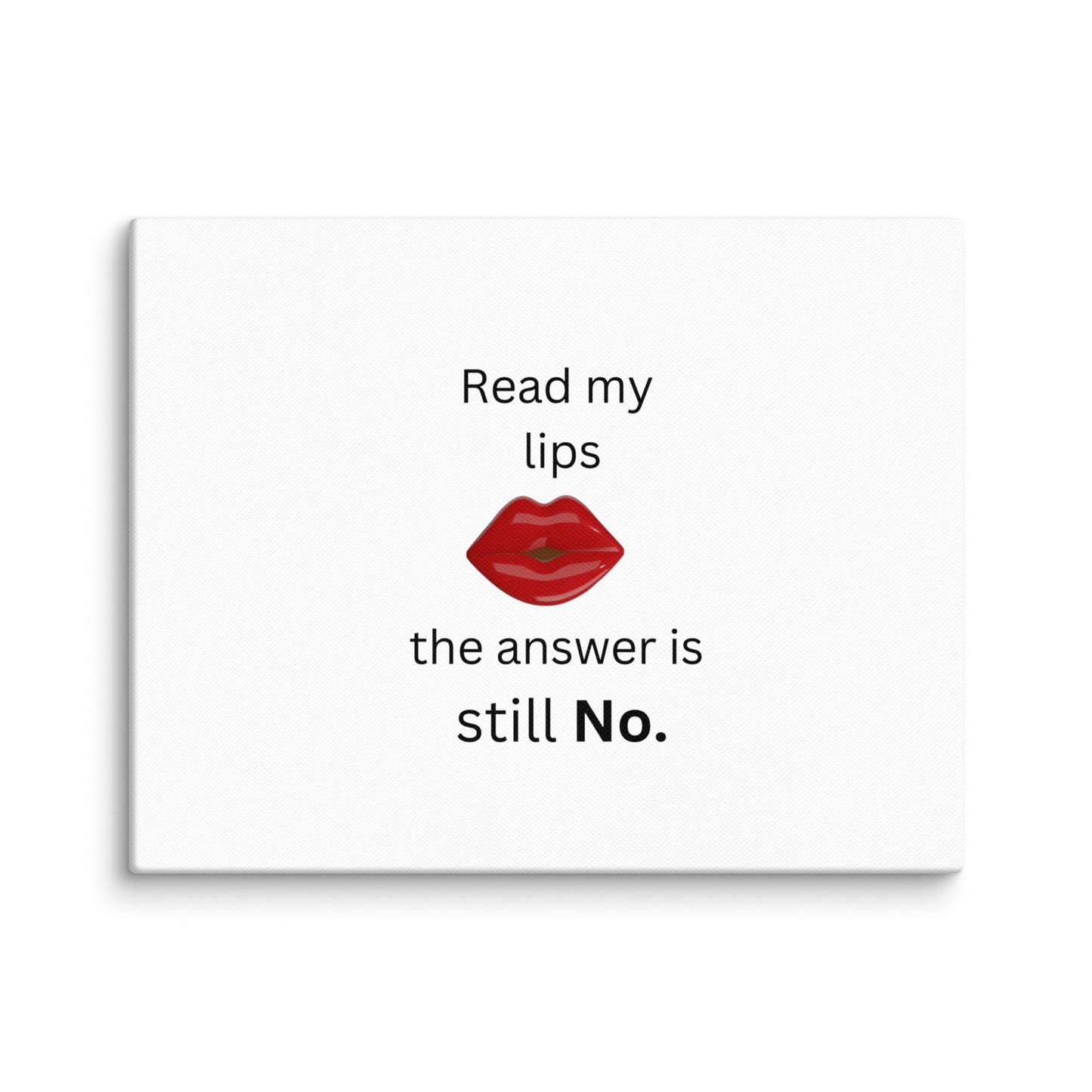 White Canvas Lips