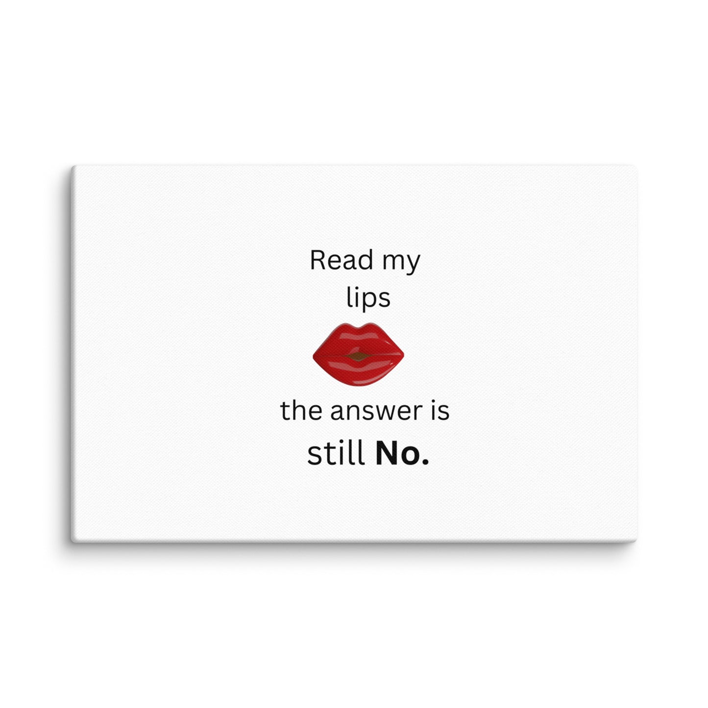 White Canvas Lips