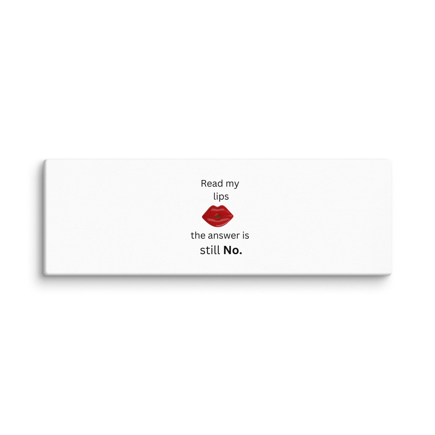 White Canvas Lips