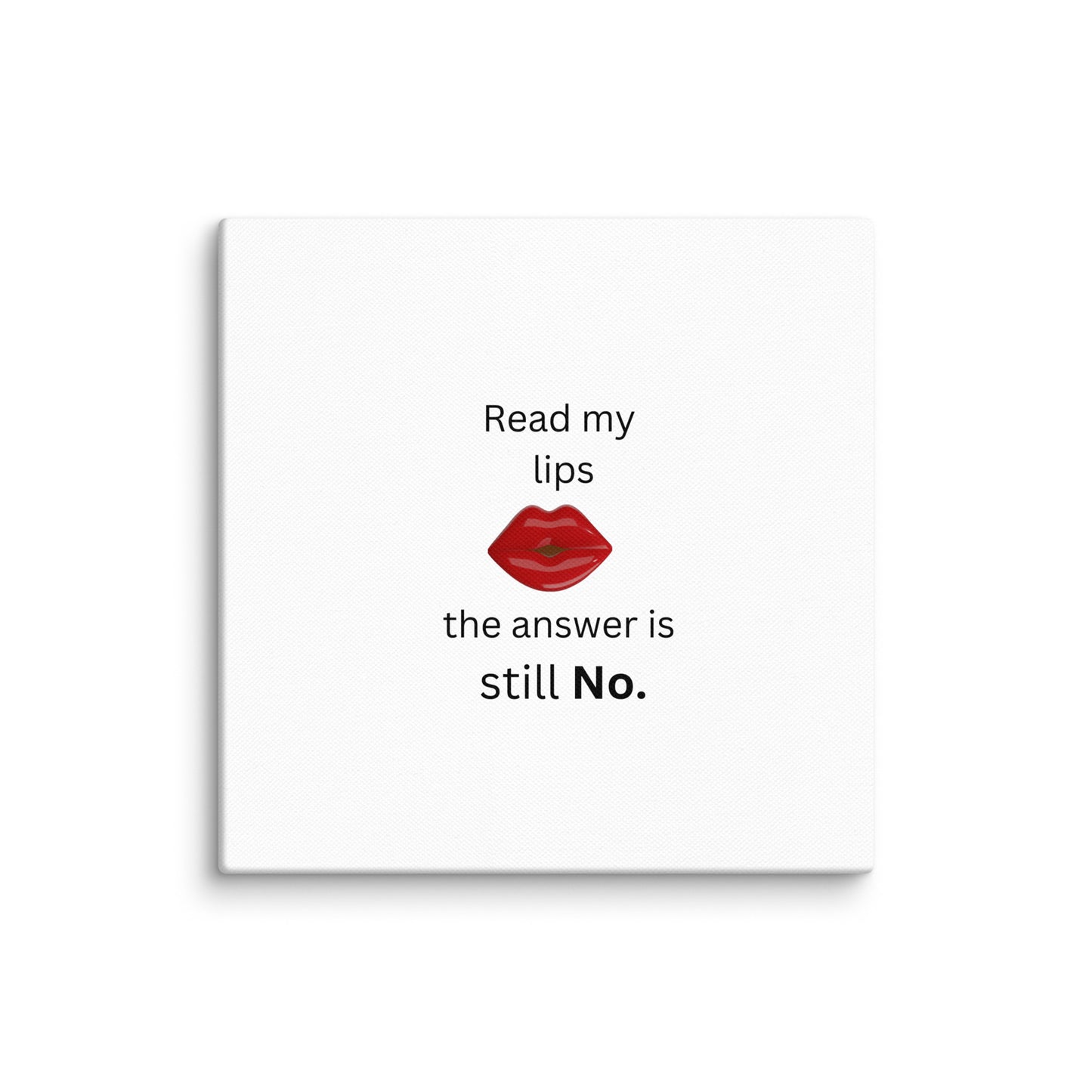 White Canvas Lips