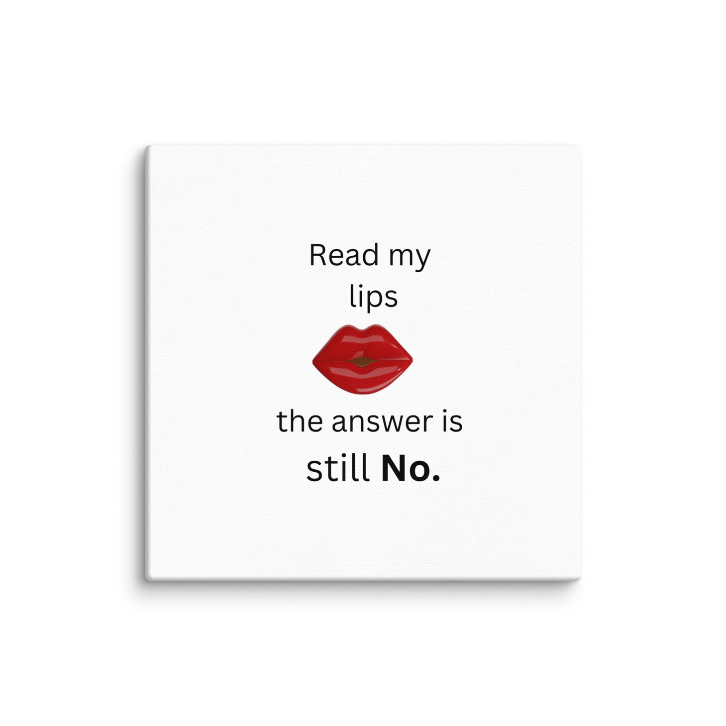 White Canvas Lips