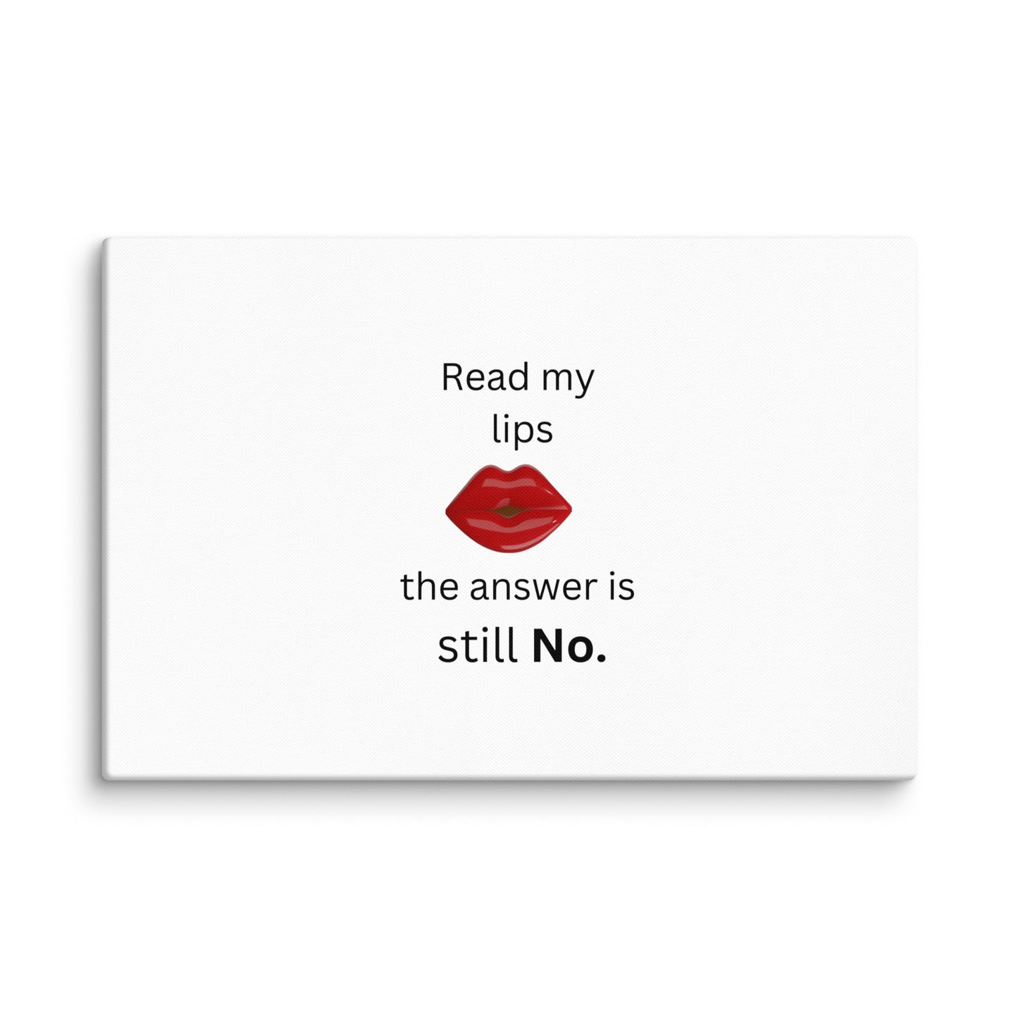 White Canvas Lips