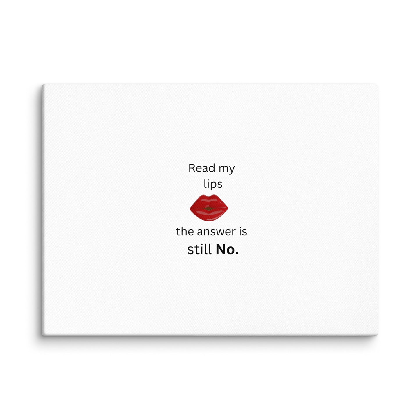 White Canvas Lips