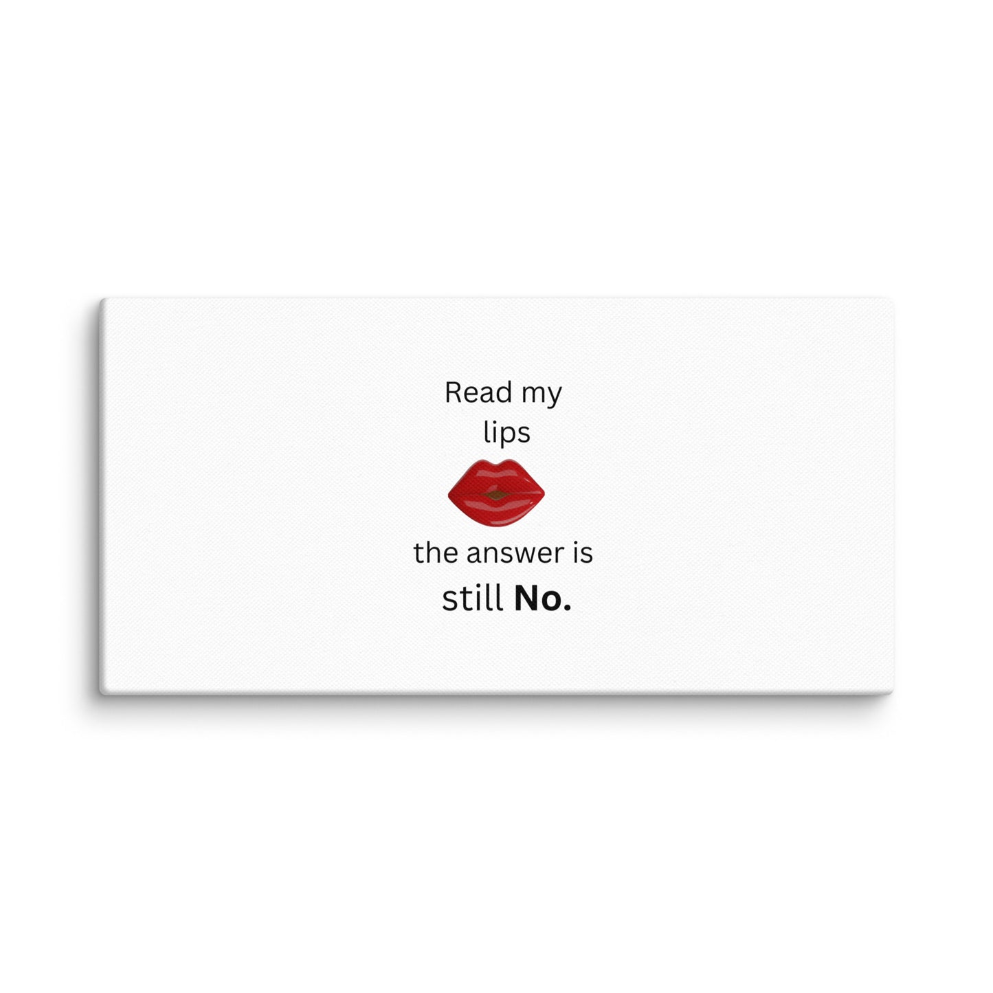 White Canvas Lips
