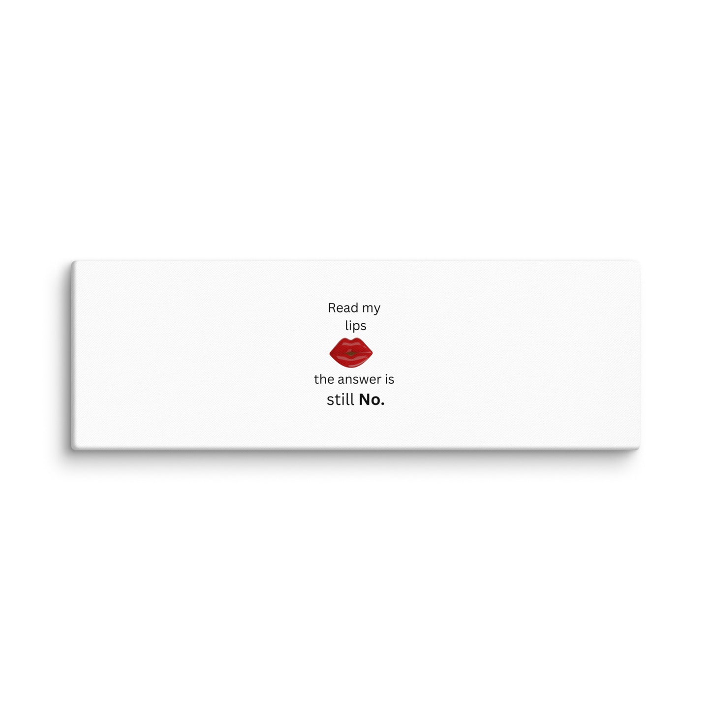 White Canvas Lips
