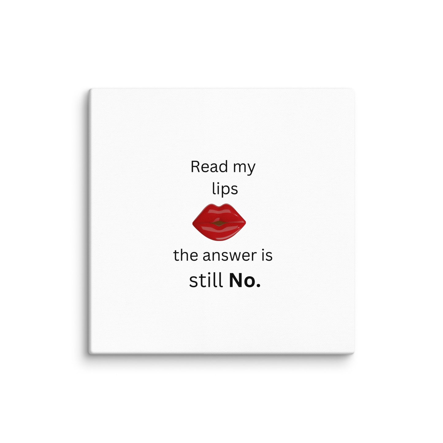 White Canvas Lips