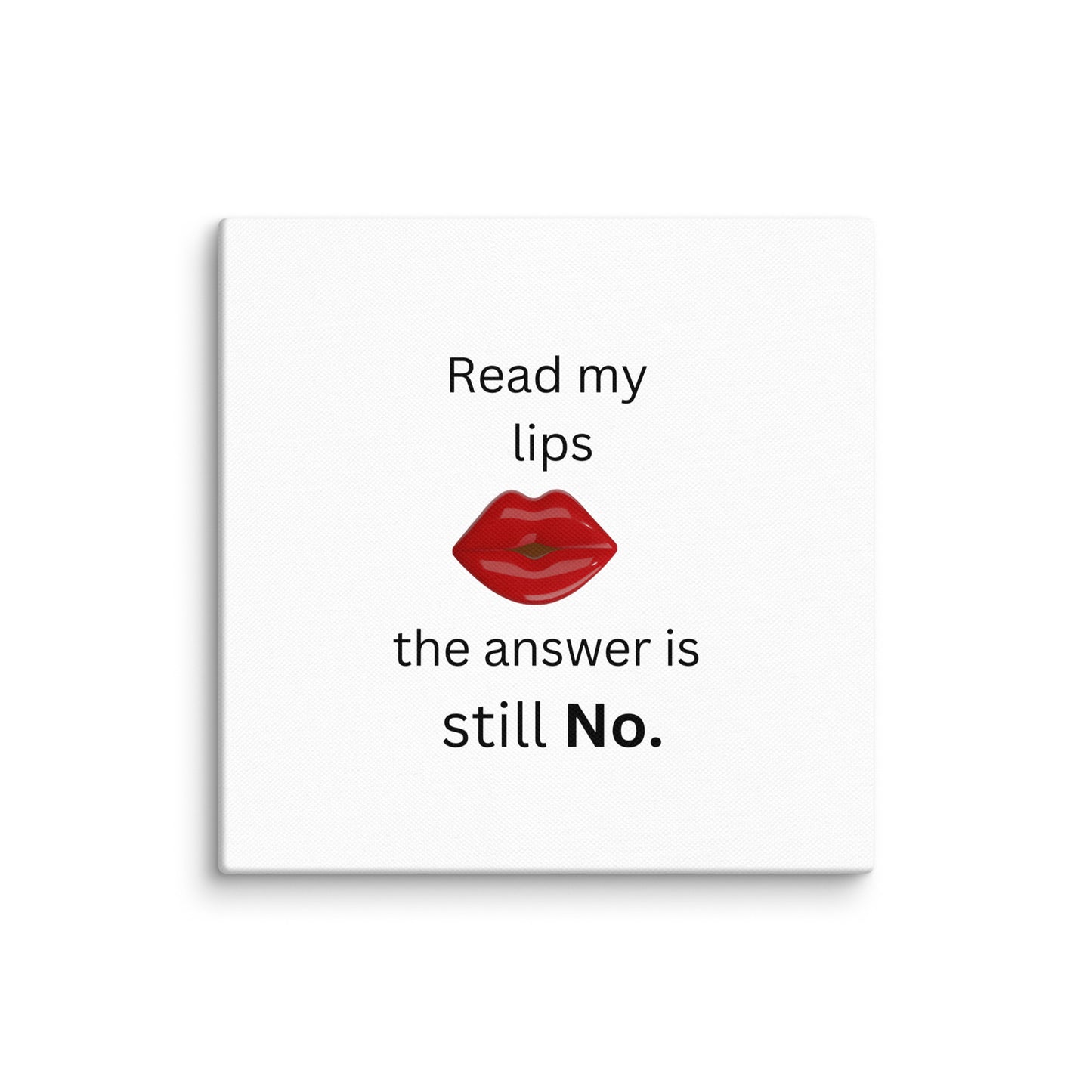 White Canvas Lips