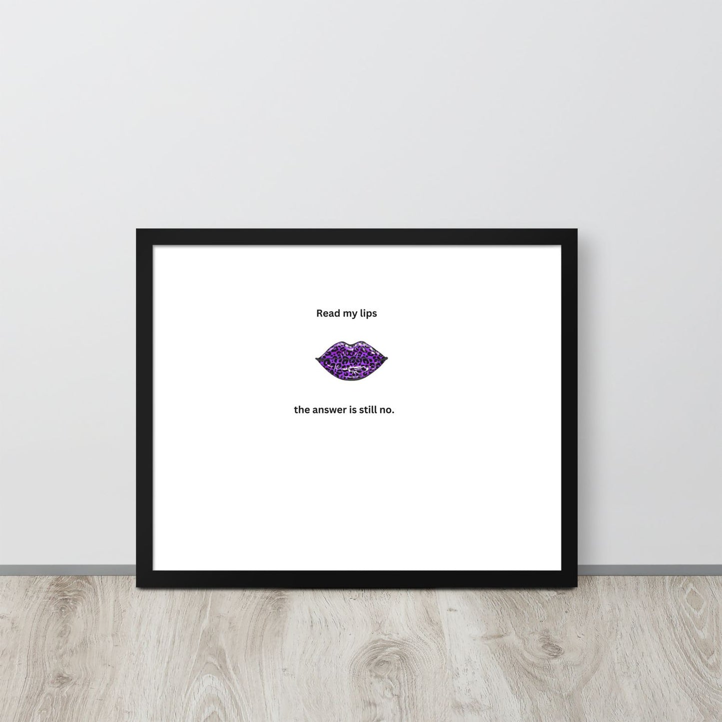 Black Framed Poster - 16×20