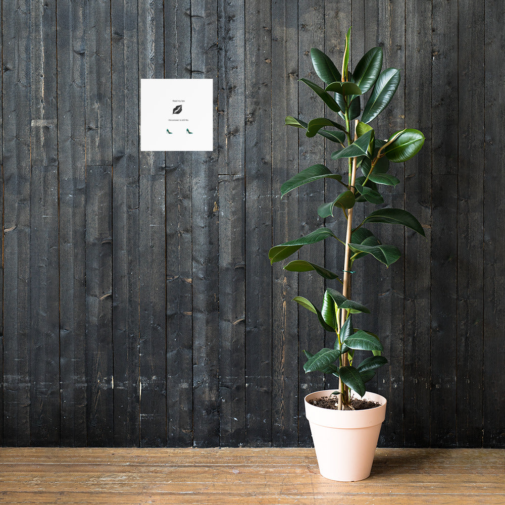 Photo Paper Poster