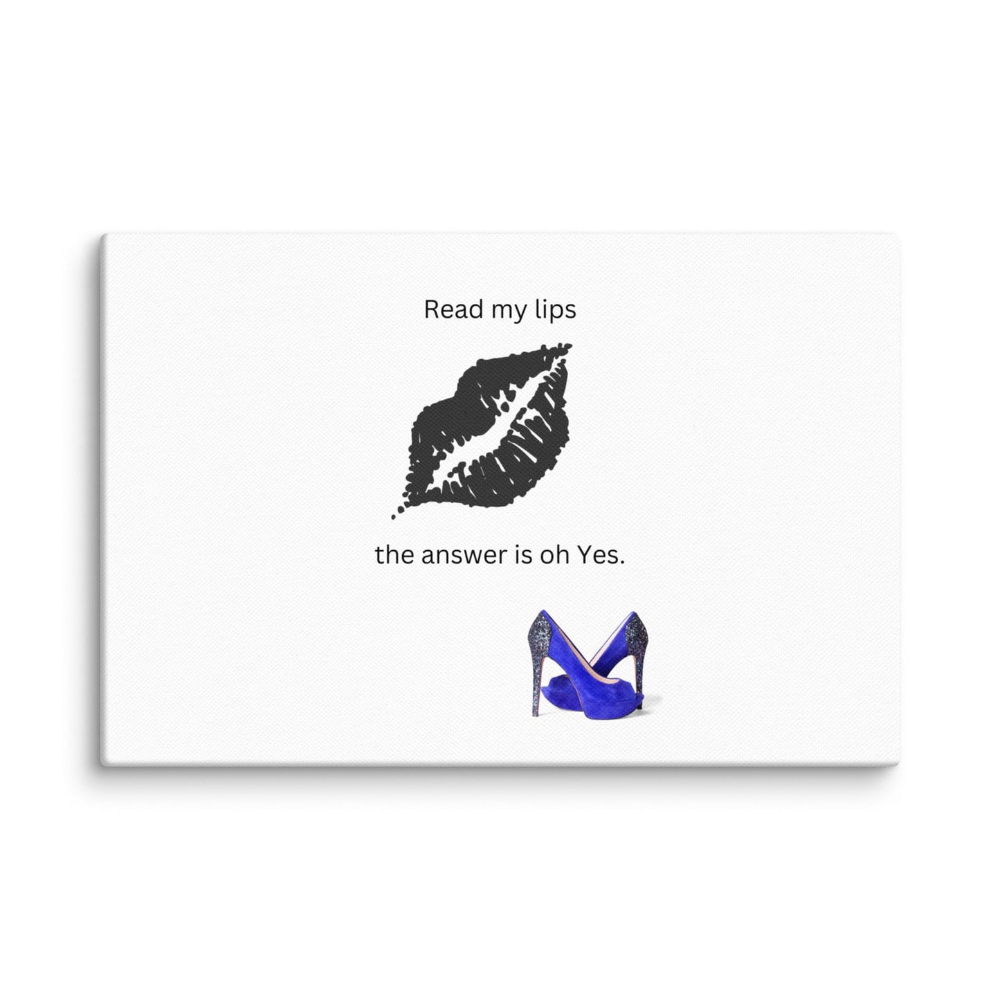 White Canva - 8x12