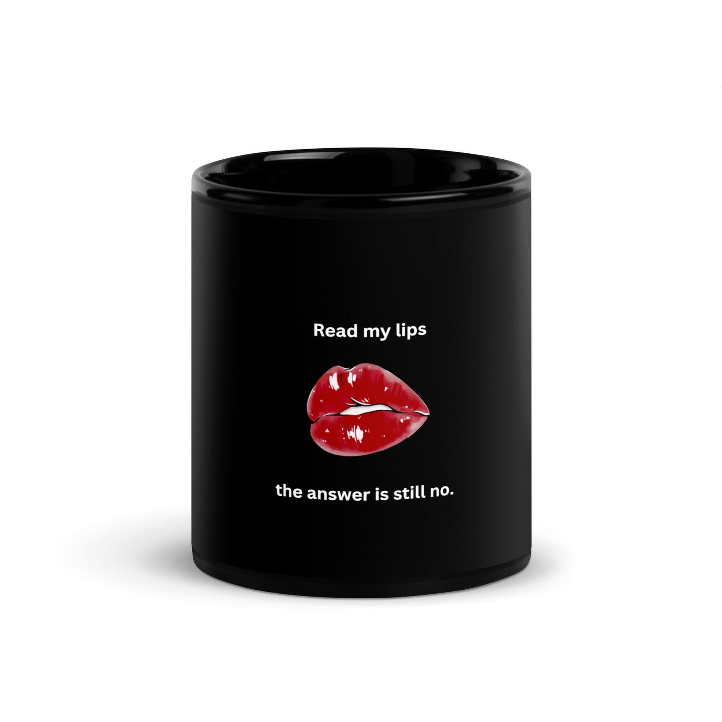Black Coffee Cup