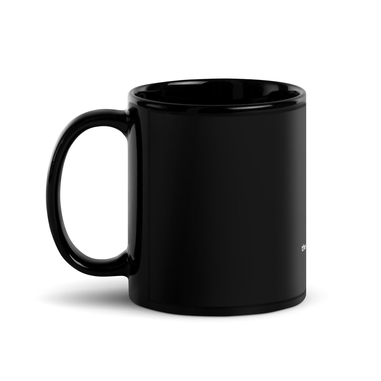Black Coffee Cup