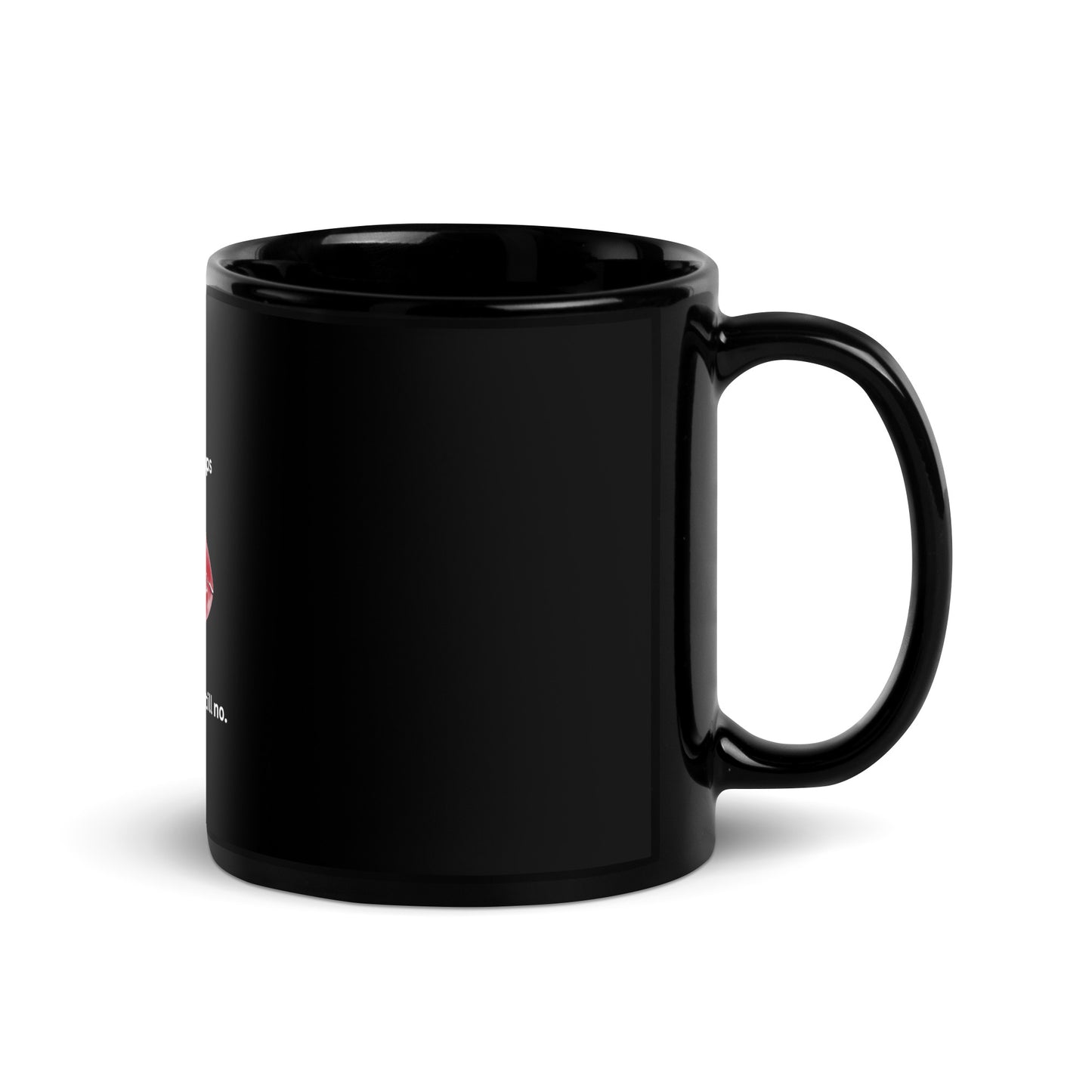Black Coffee Cup