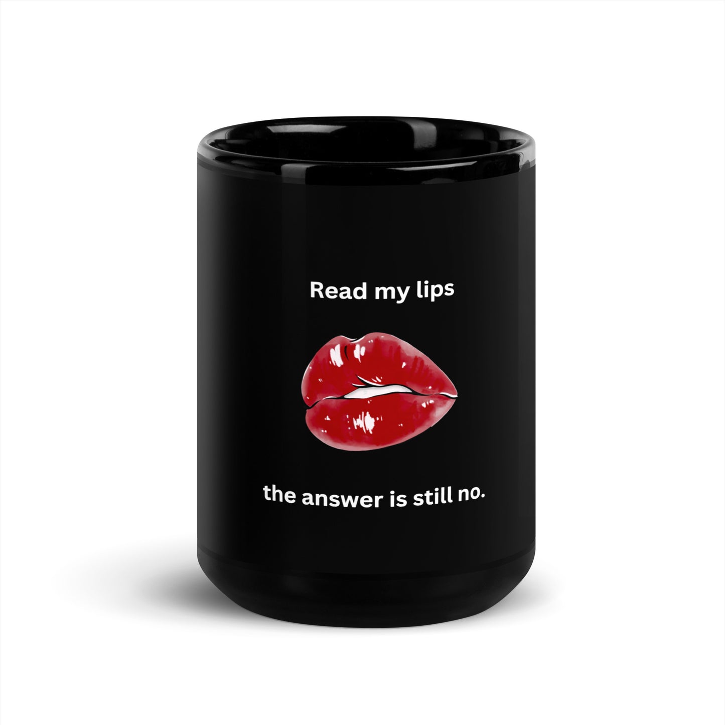 Black Coffee Cup